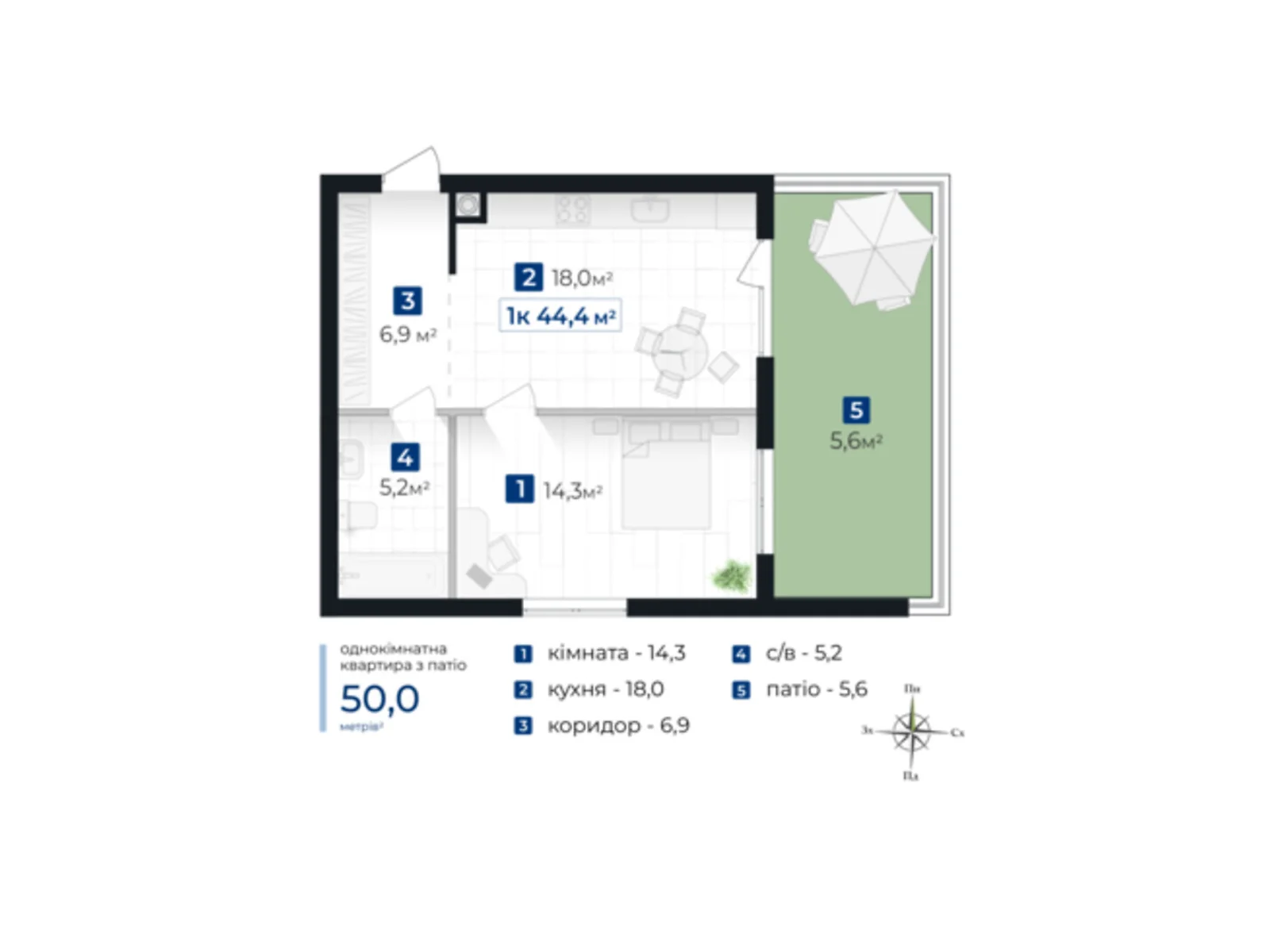 ул. Коновальца Евгения, 1 Коновальца Чорновола Ивано-Франковск ЖК Городок Южный - фото 1