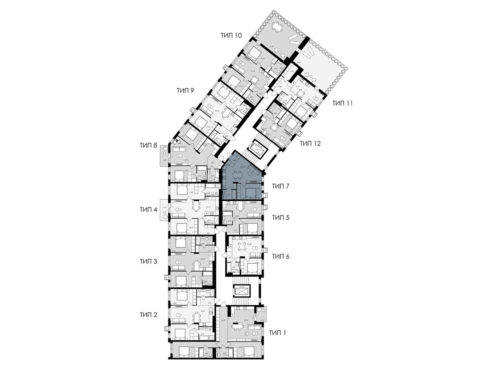 Продається 1-кімнатна квартира 46.48 кв. м у Сокільниках, вул. Героїв Майдану - фото 1
