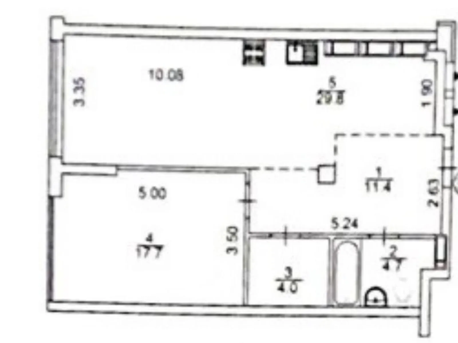 Продається 1-кімнатна квартира 67.6 кв. м у Києві, вул. Михайла Бойчука, 41Б - фото 1