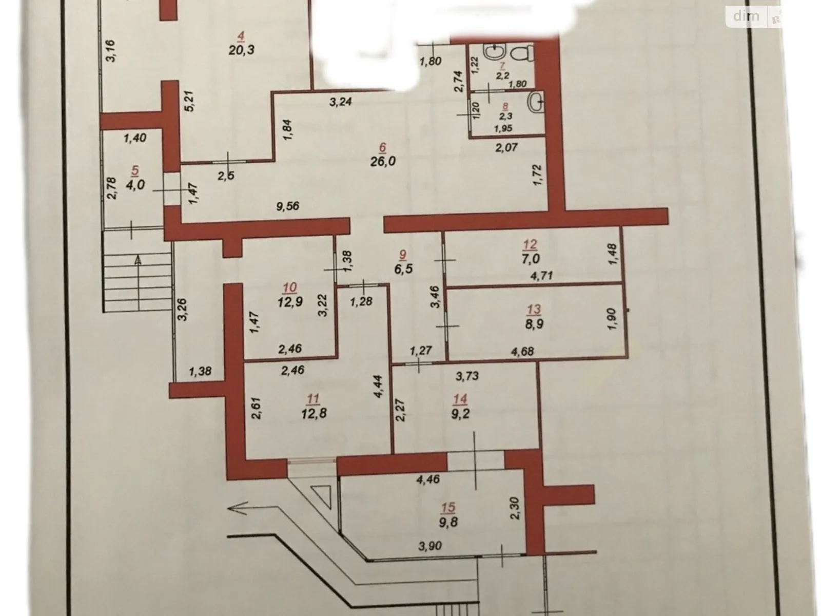 Сдается в аренду помещения свободного назначения 128 кв. м в 10-этажном здании, цена: 47000 грн - фото 1