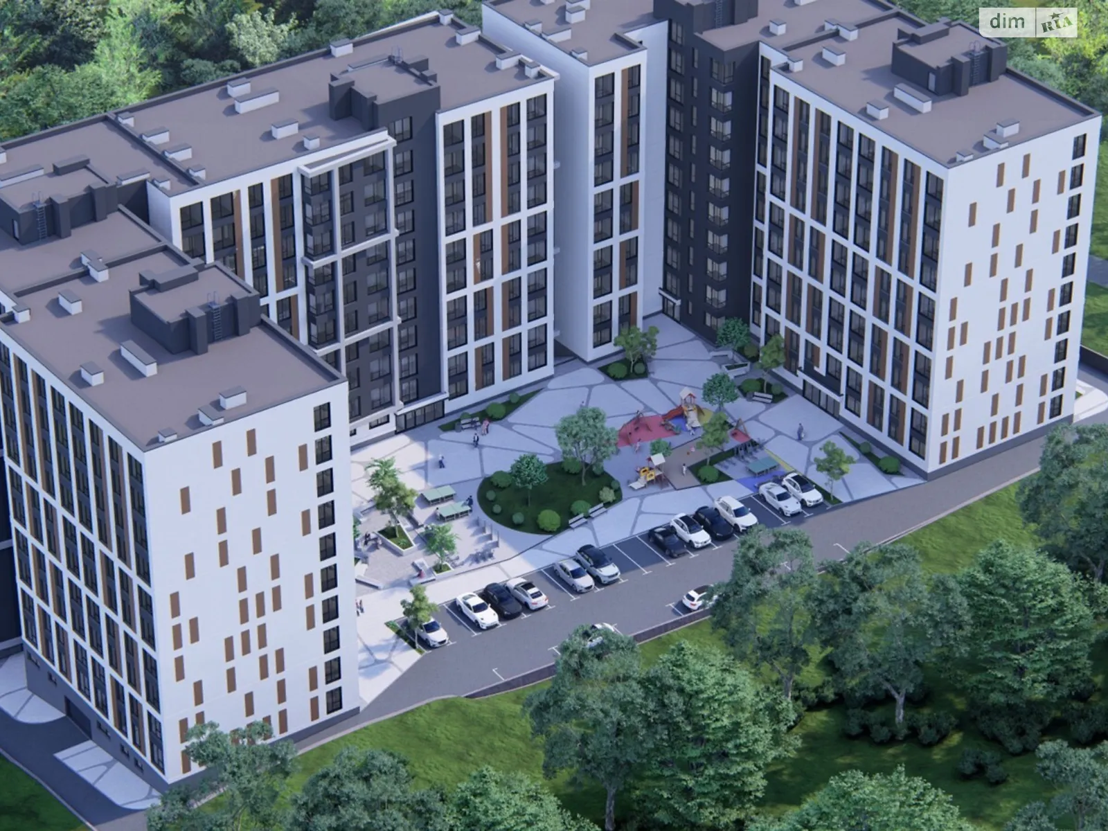 2-комнатная квартира 55.03 кв. м в Тернополе, ул. Спортивная - фото 1