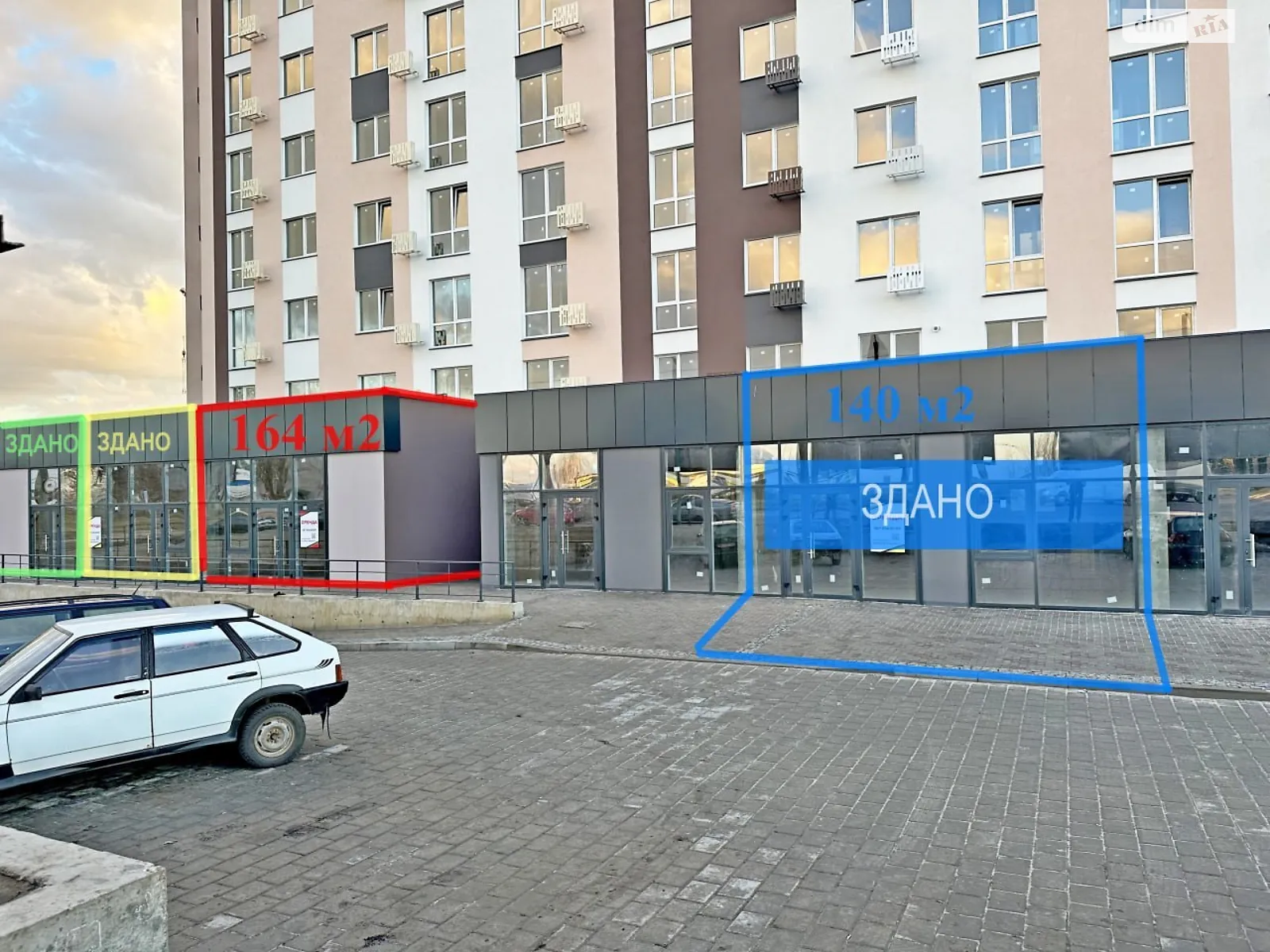 Здається в оренду приміщення вільного призначення 162.7 кв. м в 10-поверховій будівлі, цена: 73215 грн - фото 1
