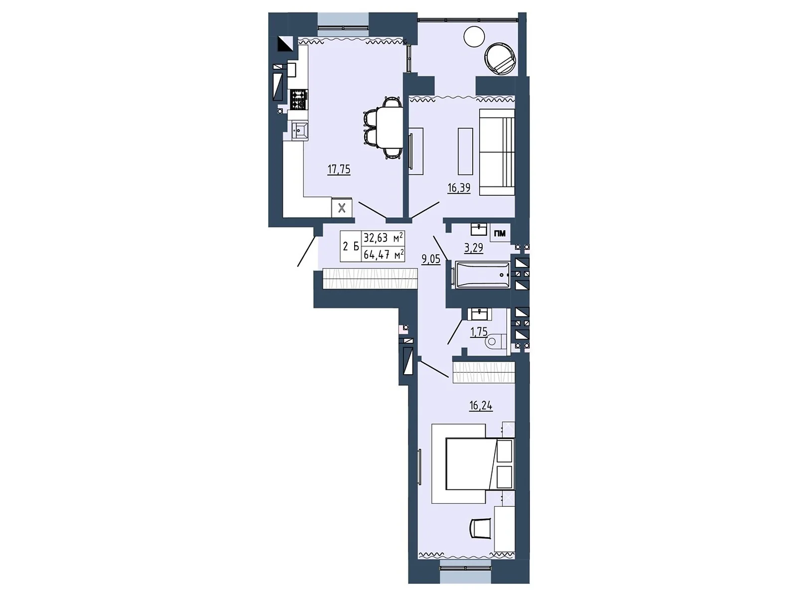 вул. Окружна, 48 Липини ЖК Гармонія, цена: 59738 $ - фото 1