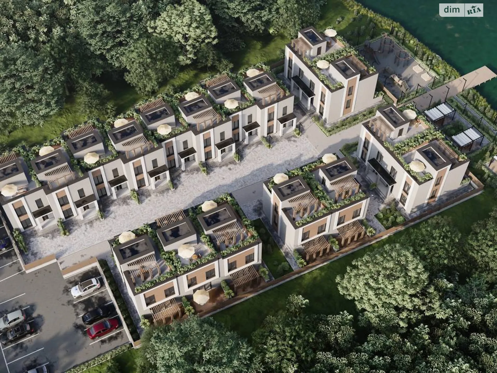 ул. Подольская Ленинский Винница Таунхаус The Lake, цена: 128876 $ - фото 1
