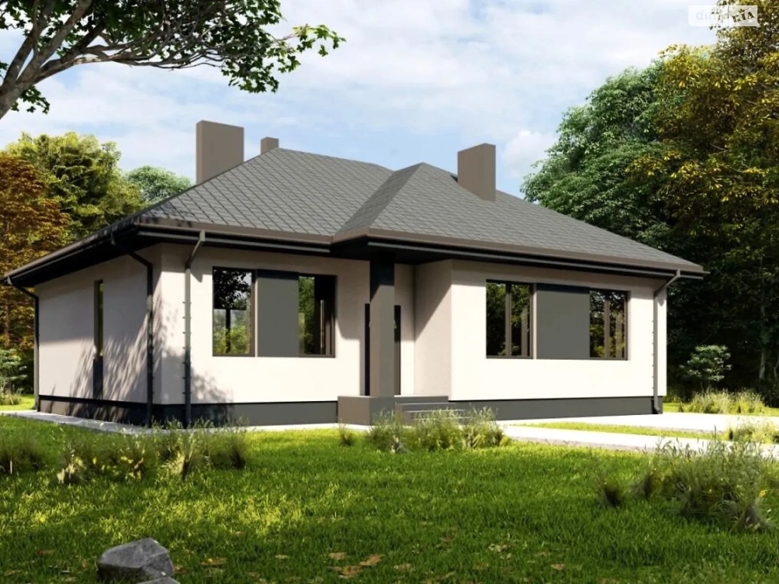 Продается одноэтажный дом 126 кв. м с садом, цена: 87000 $ - фото 1