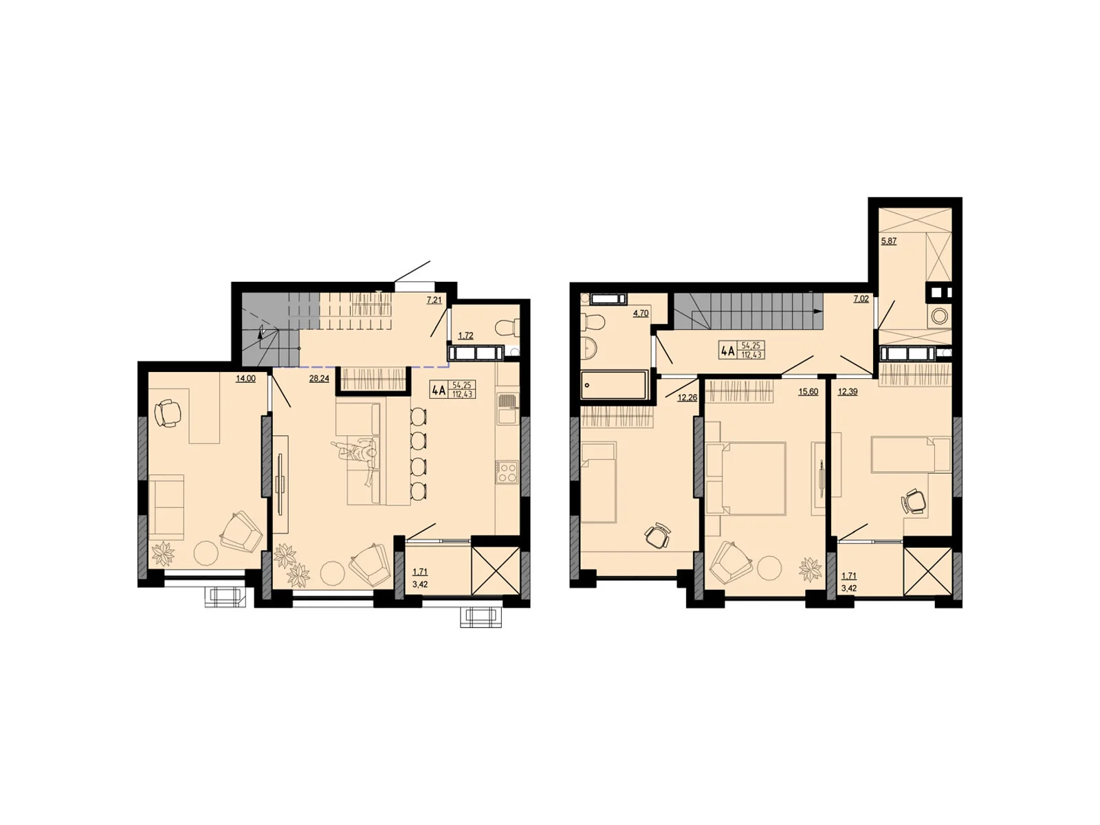 Продається 4-кімнатна квартира 112.59 кв. м у Києві, цена: 156250 $ - фото 1