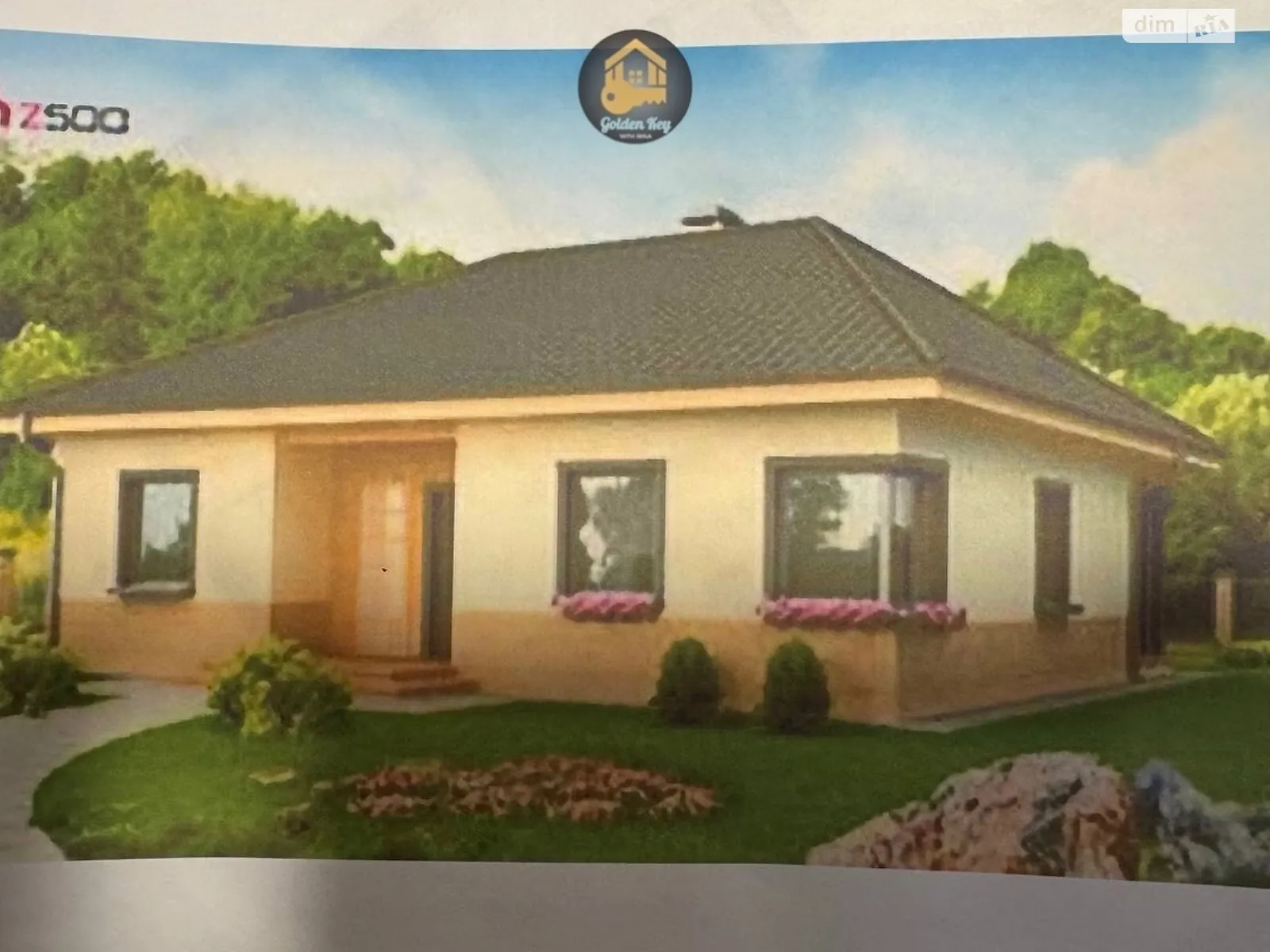 Продається одноповерховий будинок 100.4 кв. м с басейном, цена: 42000 $ - фото 1
