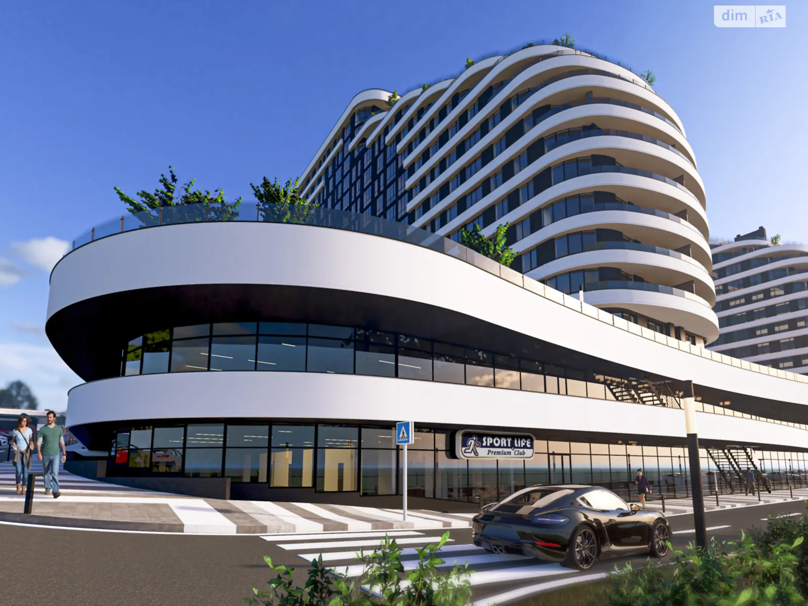 1-комнатная квартира 42.2 кв. м в Тернополе, ул. Билецкая - фото 1