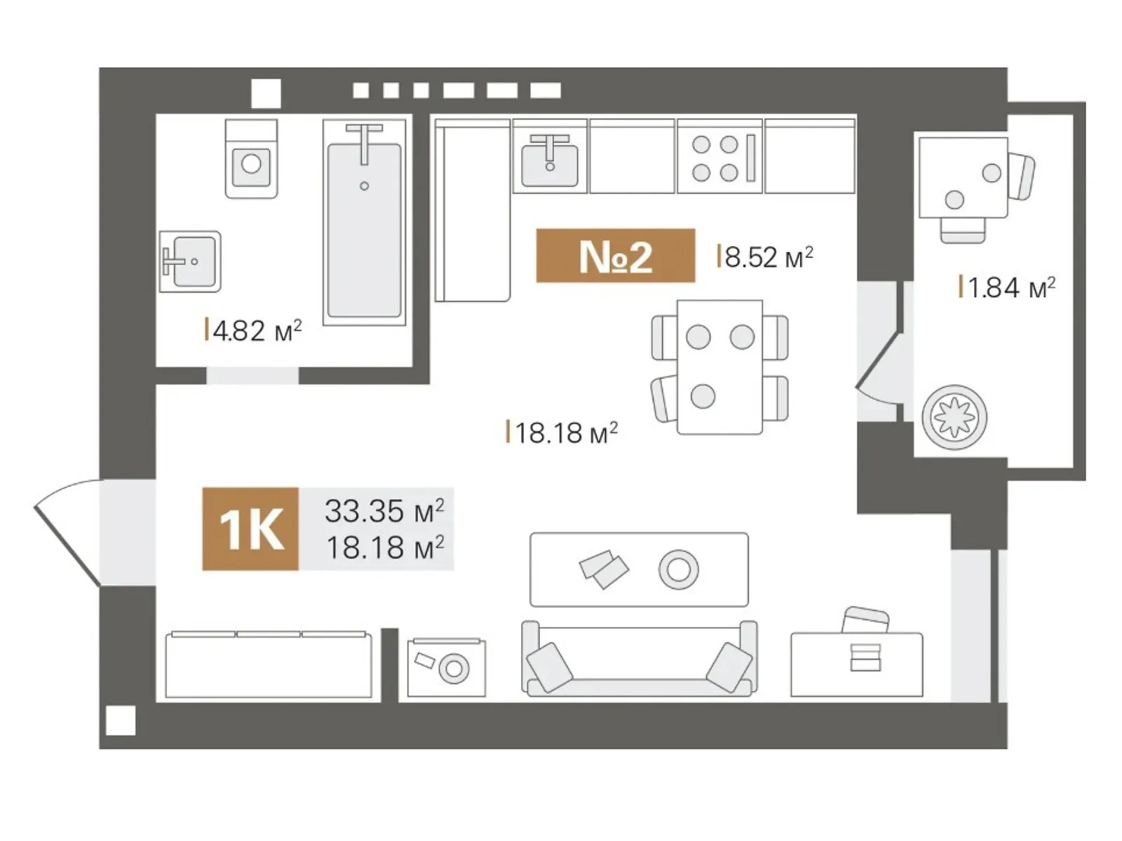 ул. Санаторная, 20/2 Софиевская Борщаговка ЖК Park Residence, цена: 32016 $ - фото 1