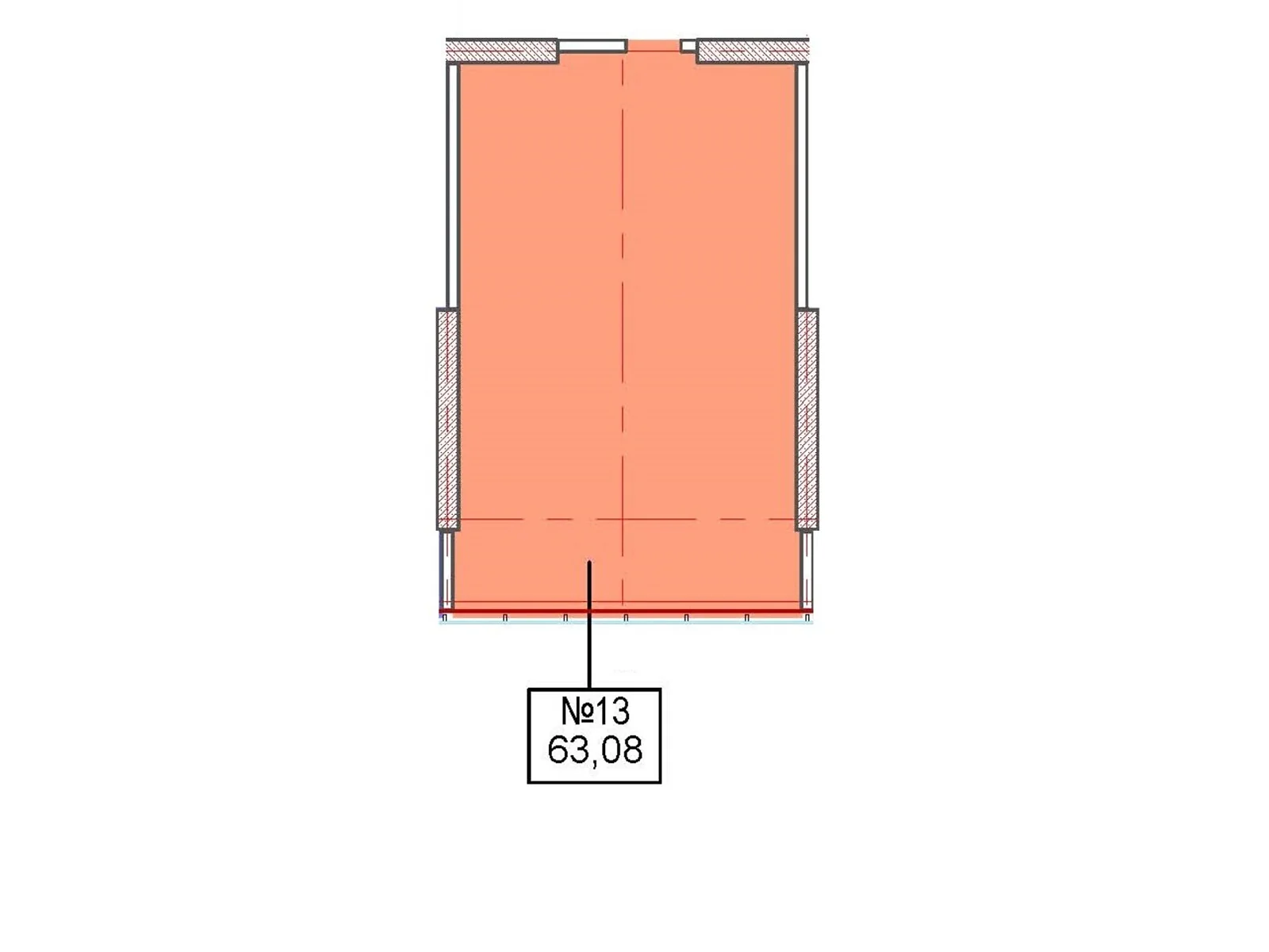 Продается офис 63.08 кв. м в бизнес-центре, цена: 94620 $ - фото 1