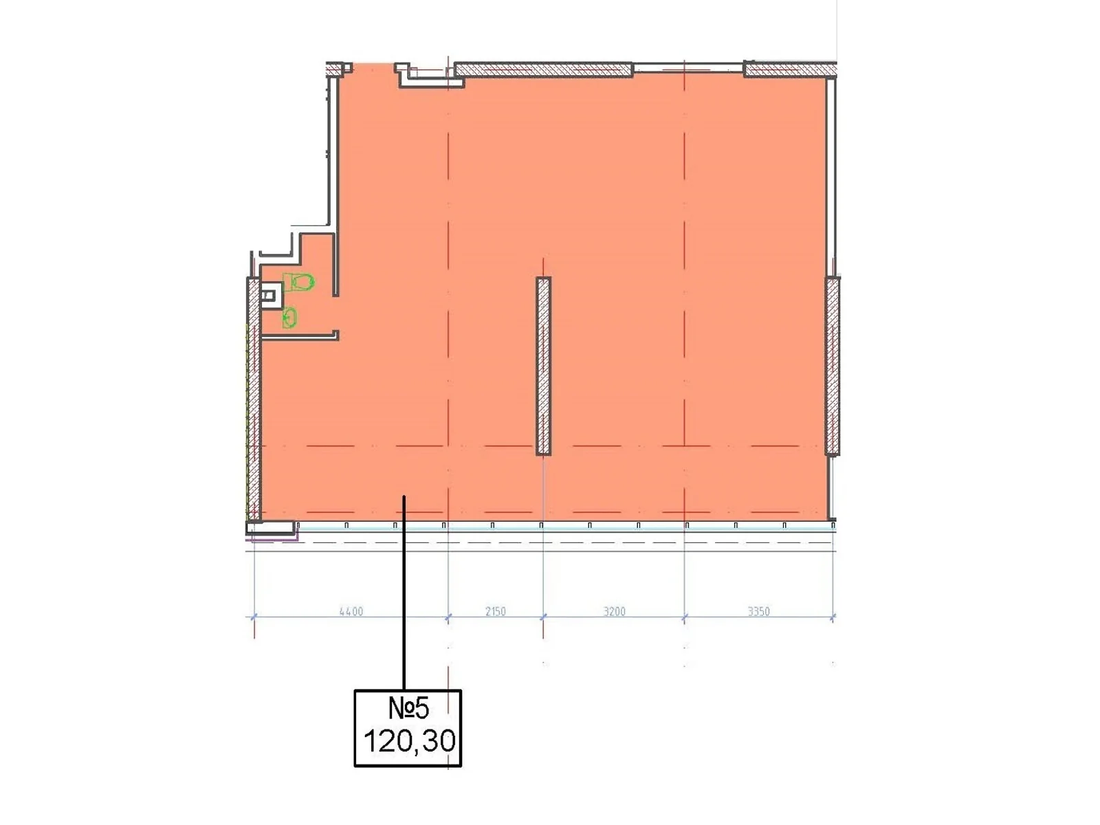 Продается офис 120.3 кв. м в бизнес-центре, цена: 210525 $ - фото 1