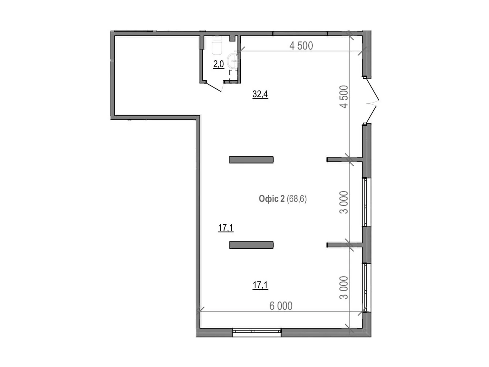 Кольцевая дор. Басовка ЖК Парксайд, цена: 73059 $ - фото 1