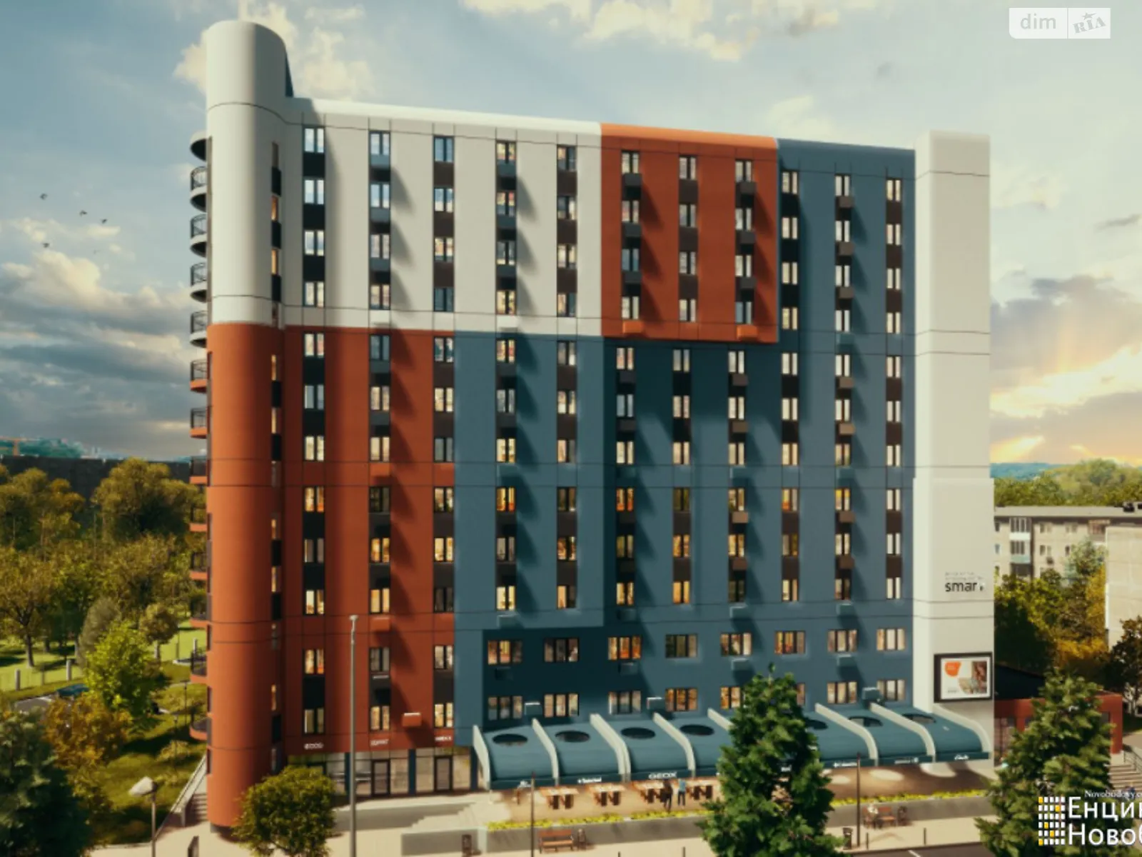 2-комнатная квартира 37.9 кв. м в Запорожье, ул. Седова, 4А корпус 1 - фото 1