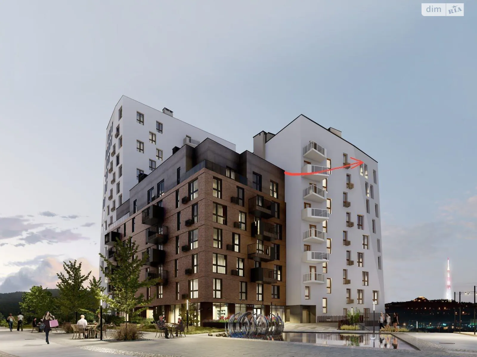 Продается 1-комнатная квартира 38 кв. м в Львове, цена: 58035 $ - фото 1