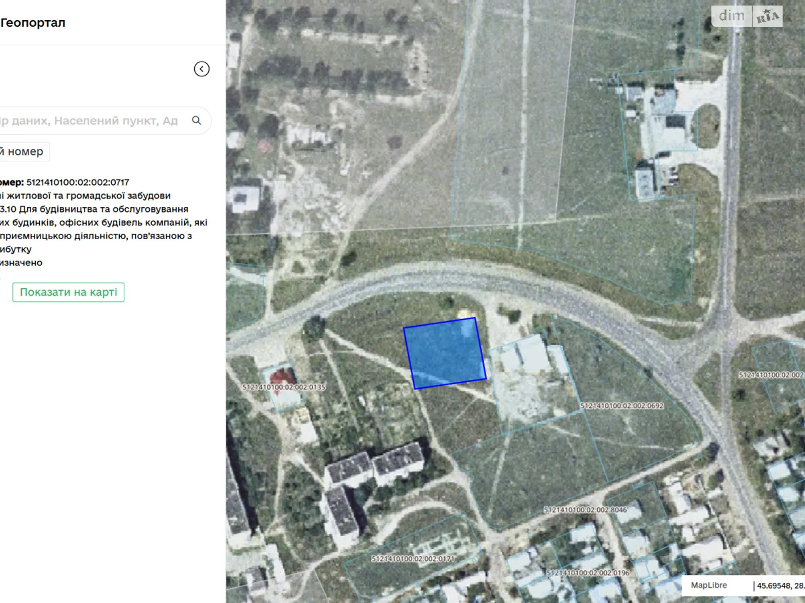 Здається в оренду земельна ділянка 0.1867 соток у Одеській області, цена: 112848 грн - фото 1