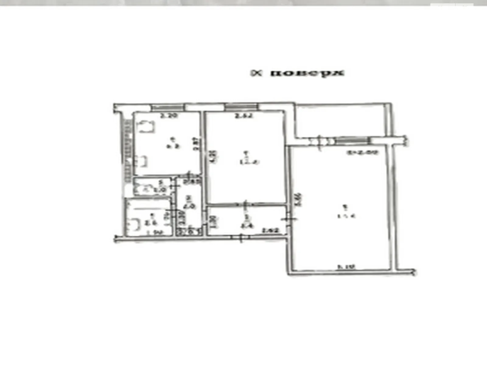 Продается 2-комнатная квартира 46 кв. м в Одессе, ул. Якова Бреуса, 16 - фото 1