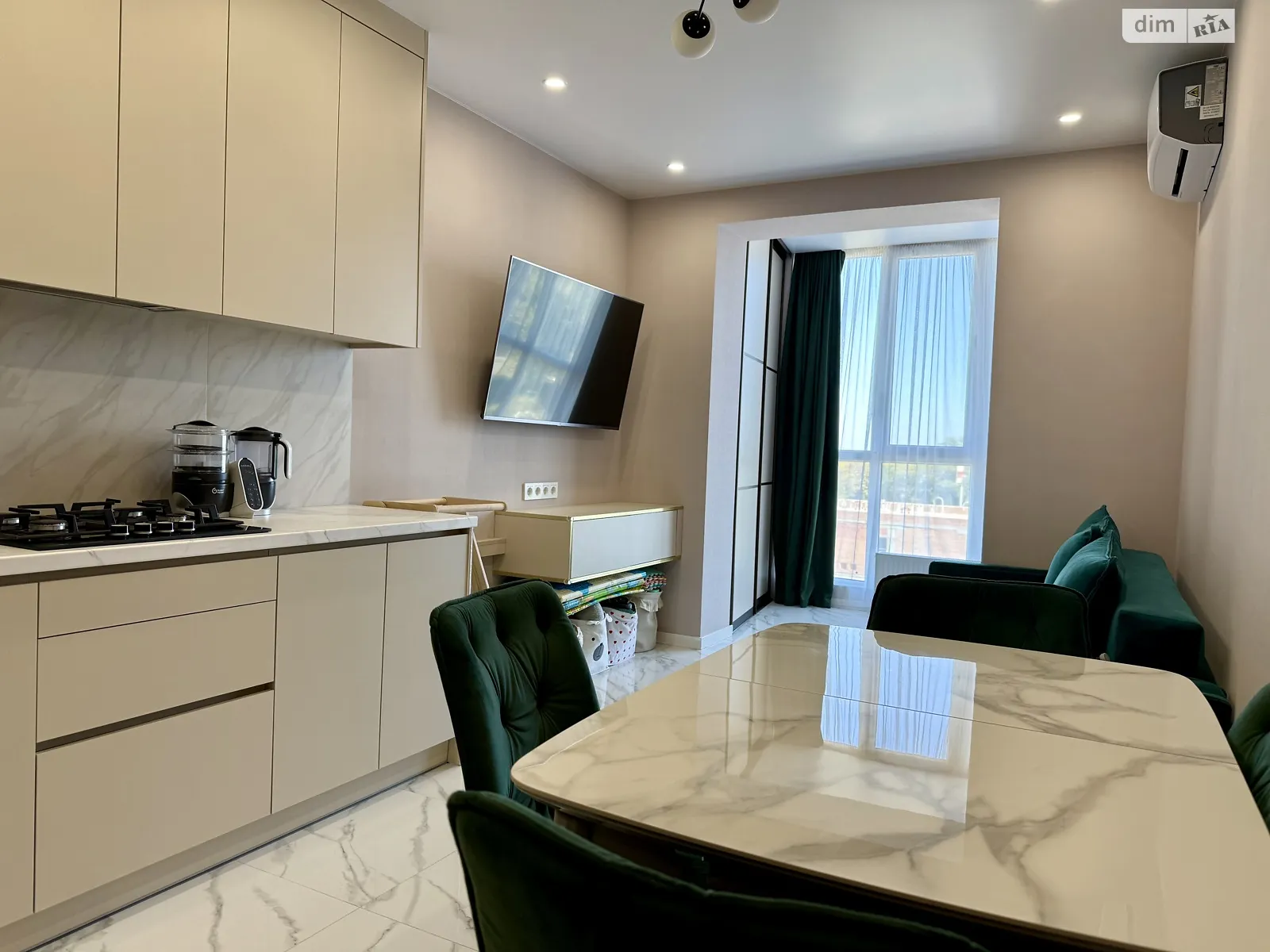 Сдается в аренду 1-комнатная квартира 48.9 кв. м в Днепре, Запорожское шоссе, 32А - фото 1