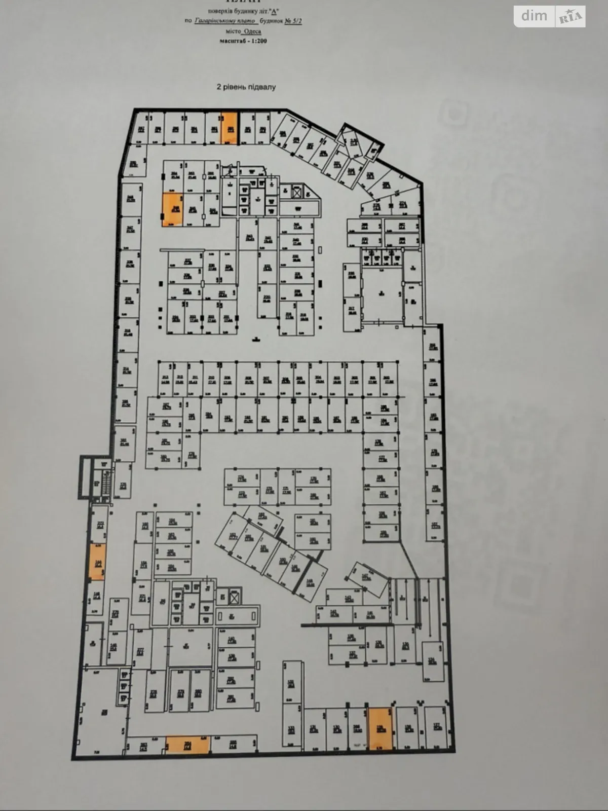 Продается подземный паркинг под легковое авто на 22 кв. м, цена: 12500 $ - фото 1