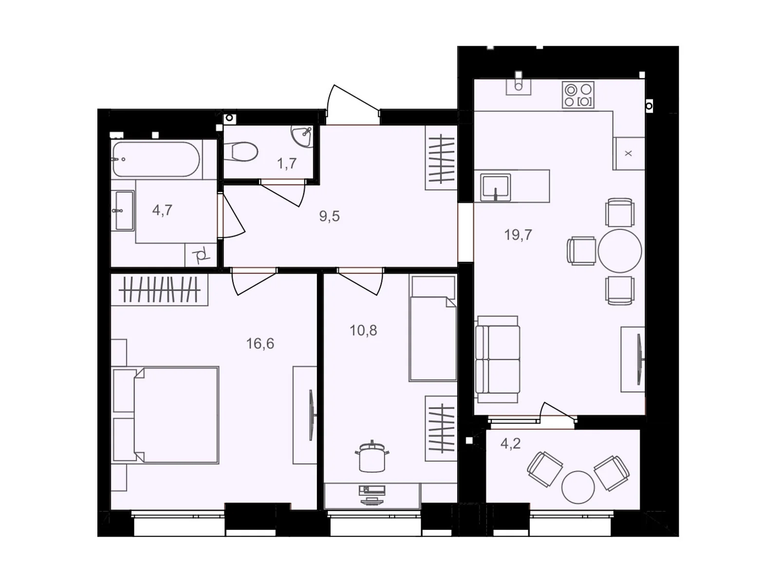 ул. Левка Лукьяненко(Ватутина), 16Б Тяжилов Винница ЖК Lavanda Park - фото 1