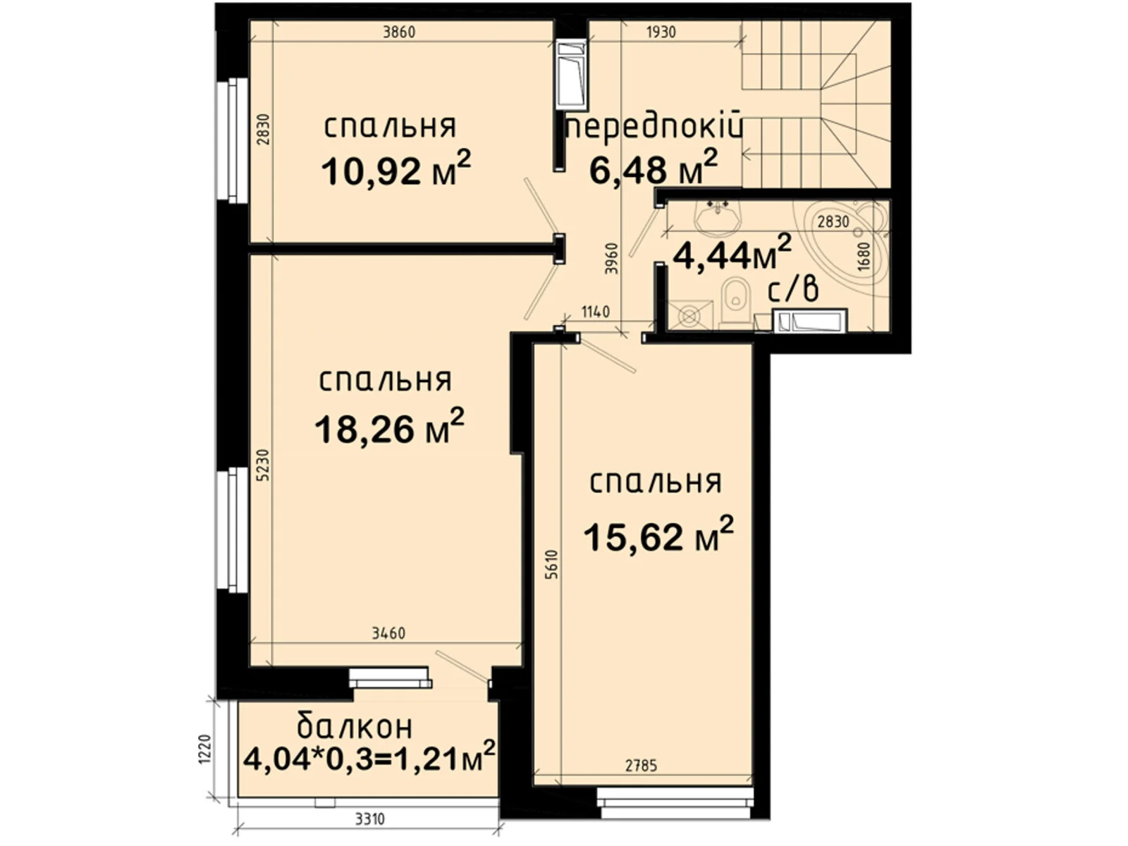 Продается 5-комнатная квартира 116.85 кв. м в Киеве, , 42 - фото 1