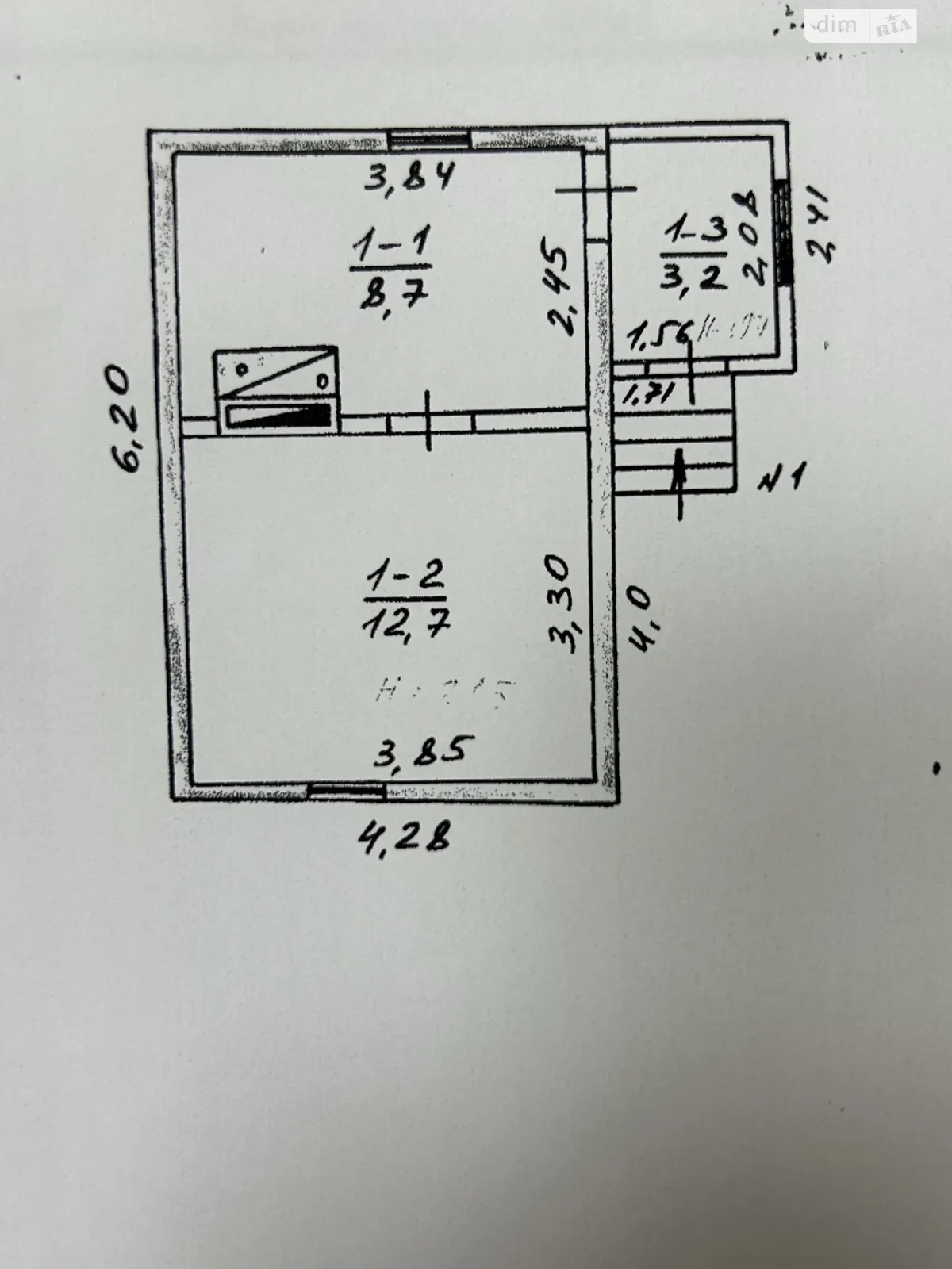 Продается одноэтажный дом 24.6 кв. м с мансардой, цена: 4000 $ - фото 1
