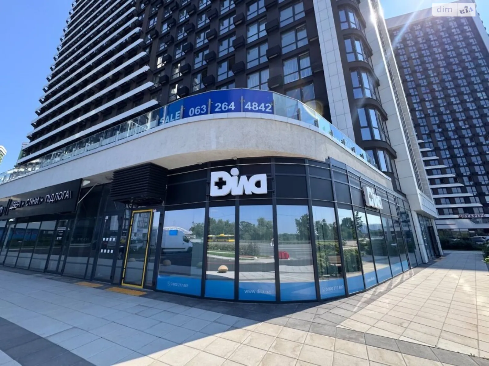 Здається в оренду приміщення вільного призначення 52 кв. м в 26-поверховій будівлі, цена: 1950 $ - фото 1