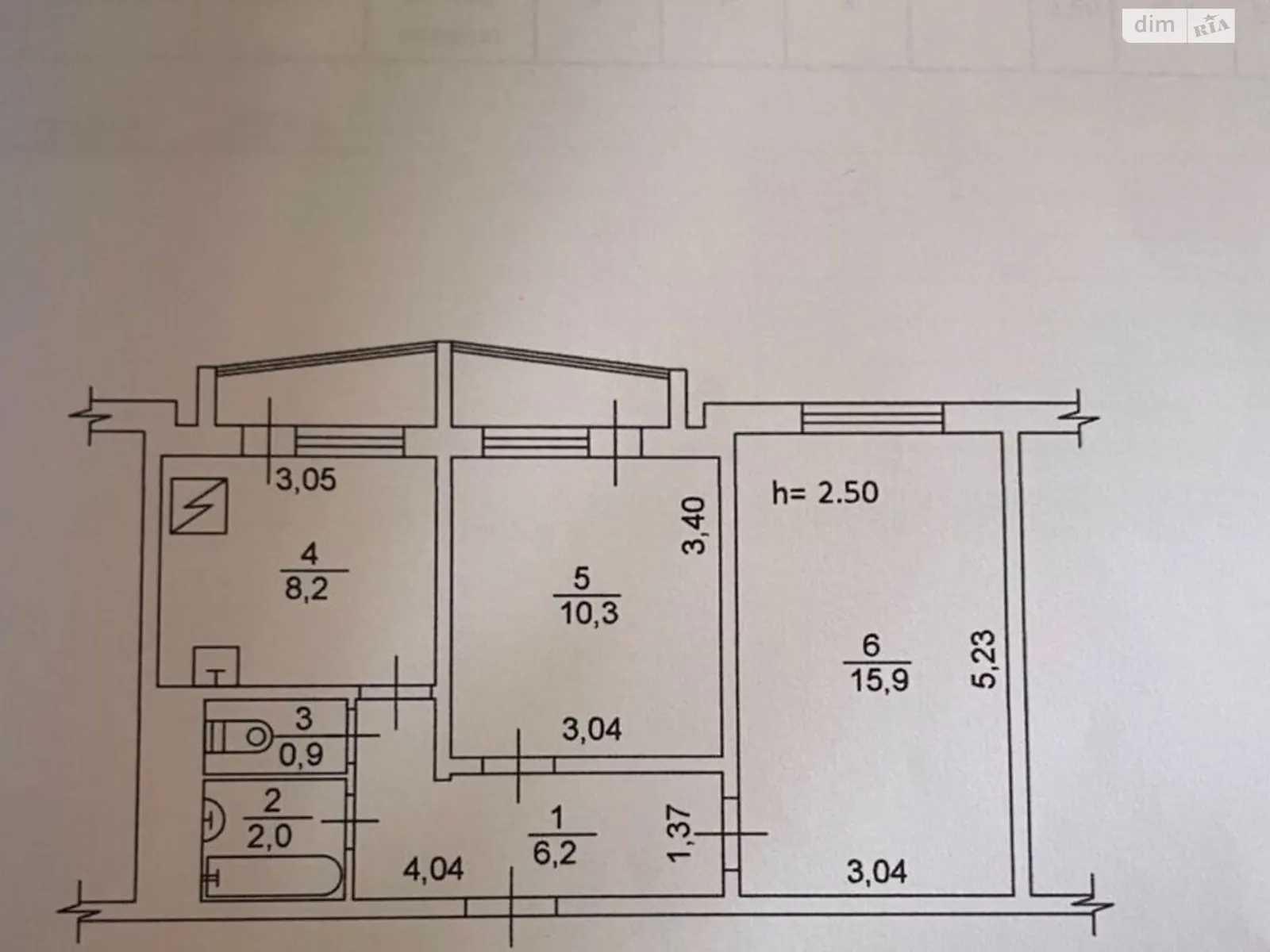 Продается 2-комнатная квартира 45 кв. м в Киеве, ул. Академика Заболотного, 128 - фото 1