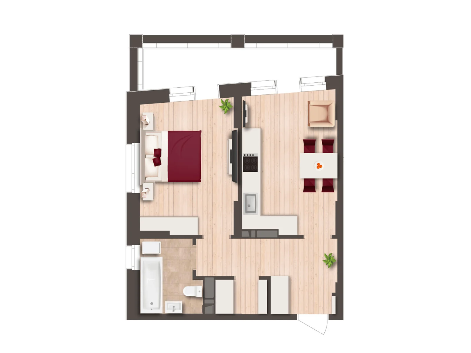 Продається 1-кімнатна квартира 43 кв. м у Києві, Столичне шосе, 1Б - фото 1