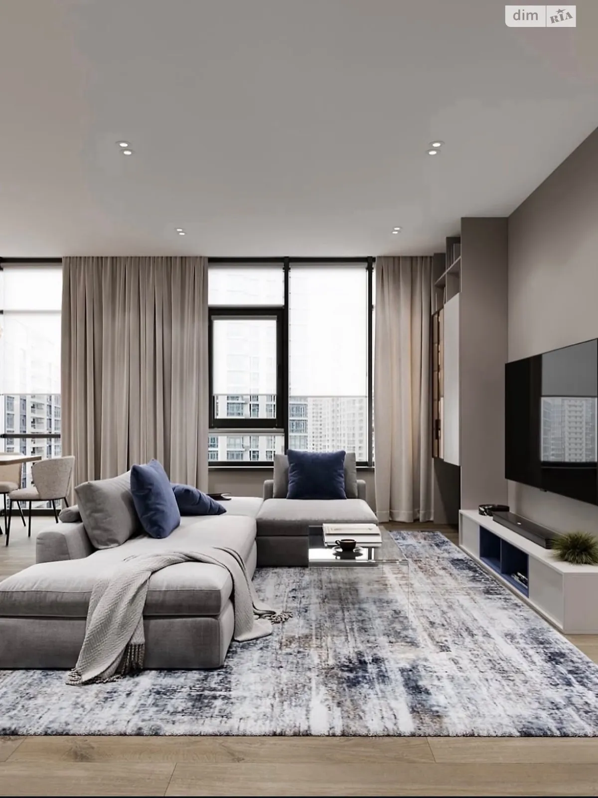 Сдается в аренду 3-комнатная квартира 123 кв. м в Ужгороде, пл. Хмельницкого Богдана, 2 - фото 1