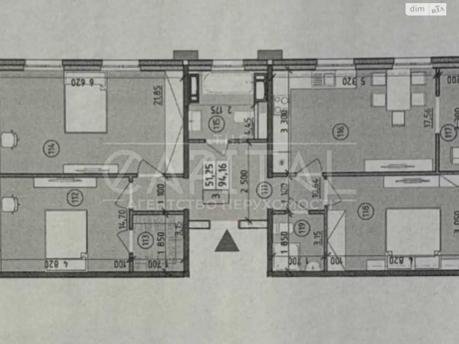 Продается 4-комнатная квартира 94 кв. м в Киеве, ул. Михаила Максимовича, 24 - фото 1