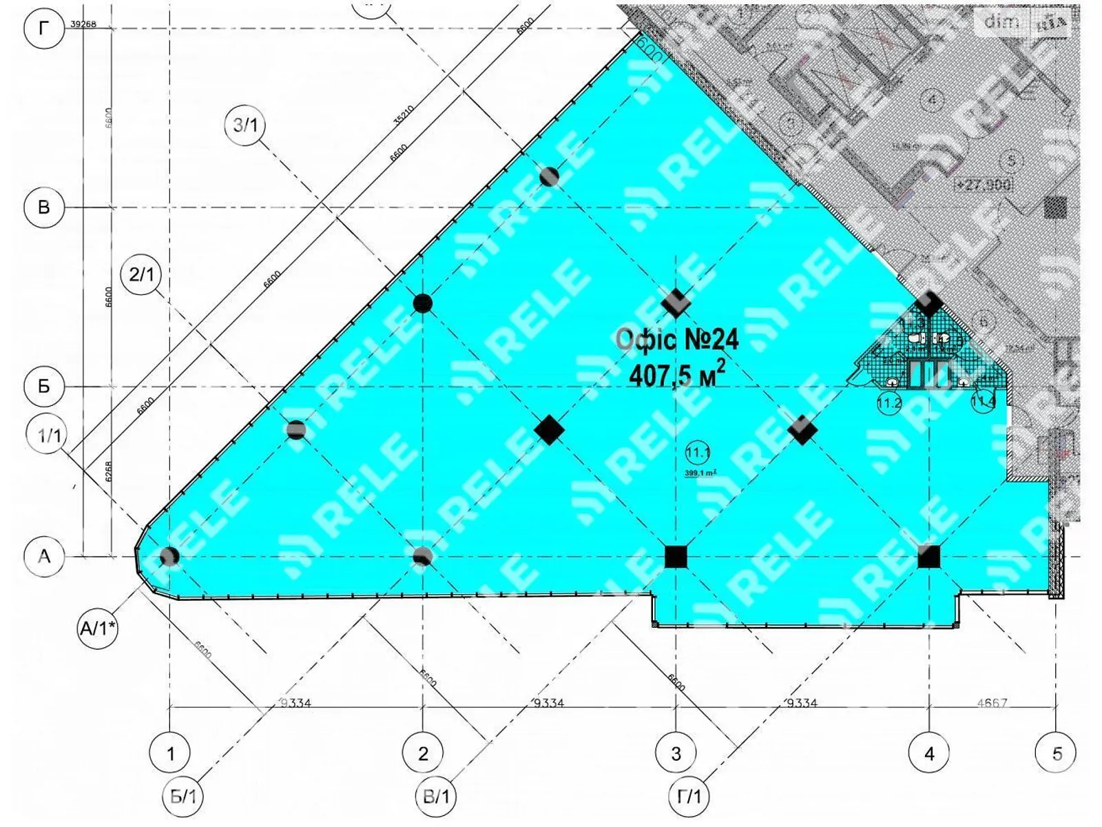 Продается офис 407.5 кв. м в бизнес-центре, цена: 1222500 $ - фото 1