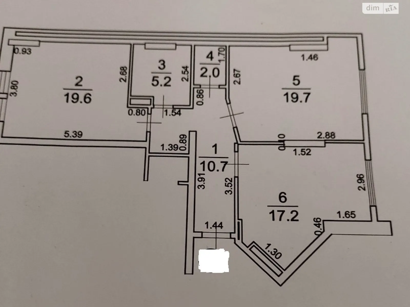 Продається 2-кімнатна квартира 74.4 кв. м у Чорноморську, вул. Парусна - фото 1