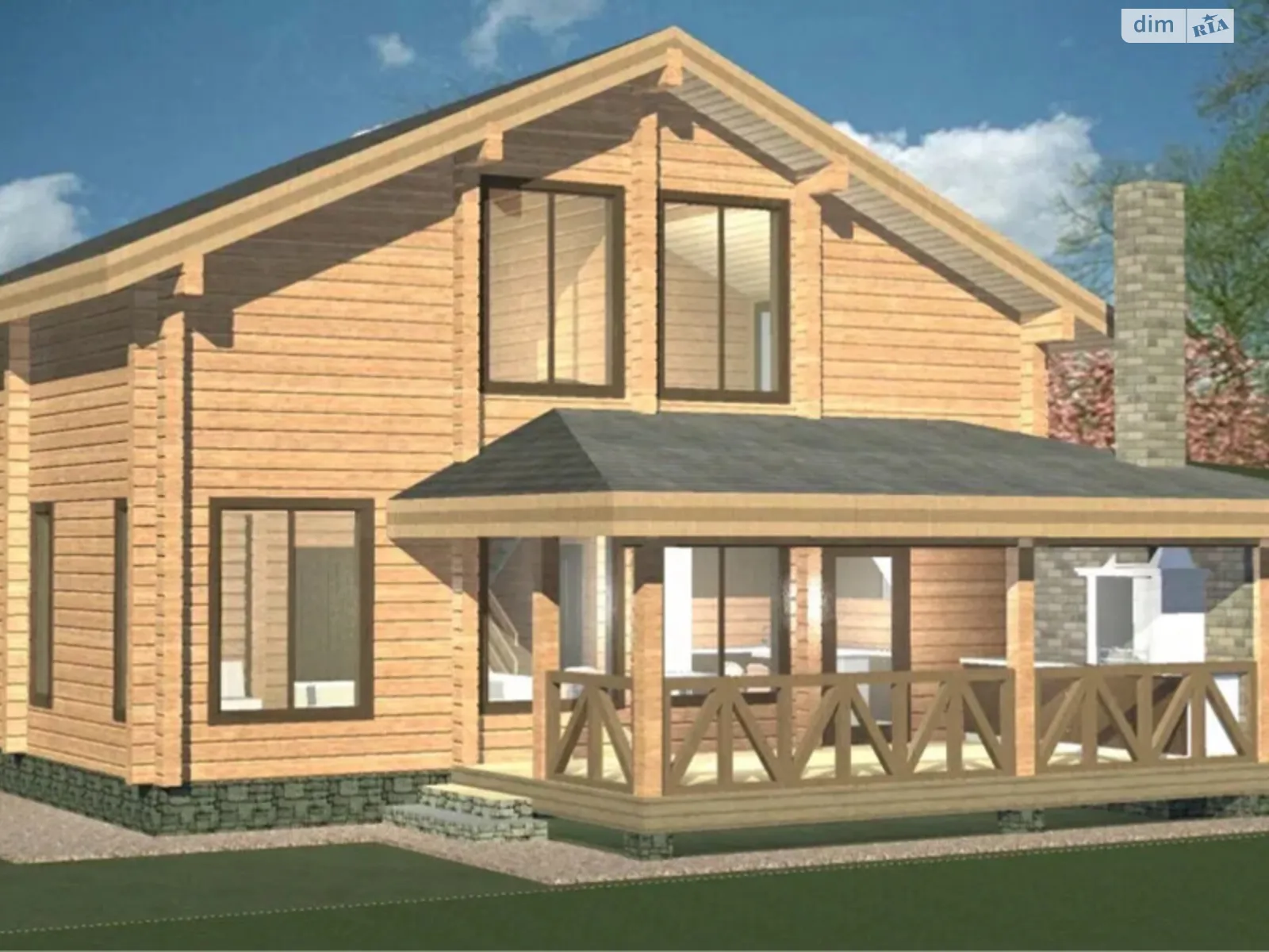 Продается дом на 2 этажа 160 кв. м с садом, цена: 230000 $ - фото 1