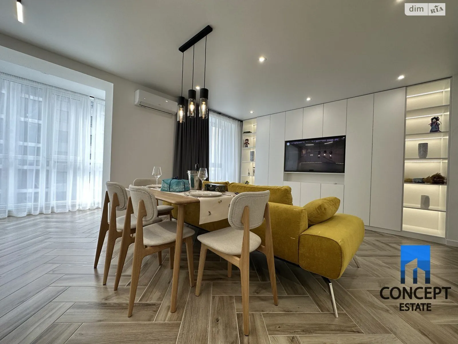 Сдается в аренду 1-комнатная квартира 45.1 кв. м в Днепре, Запорожское шоссе - фото 1