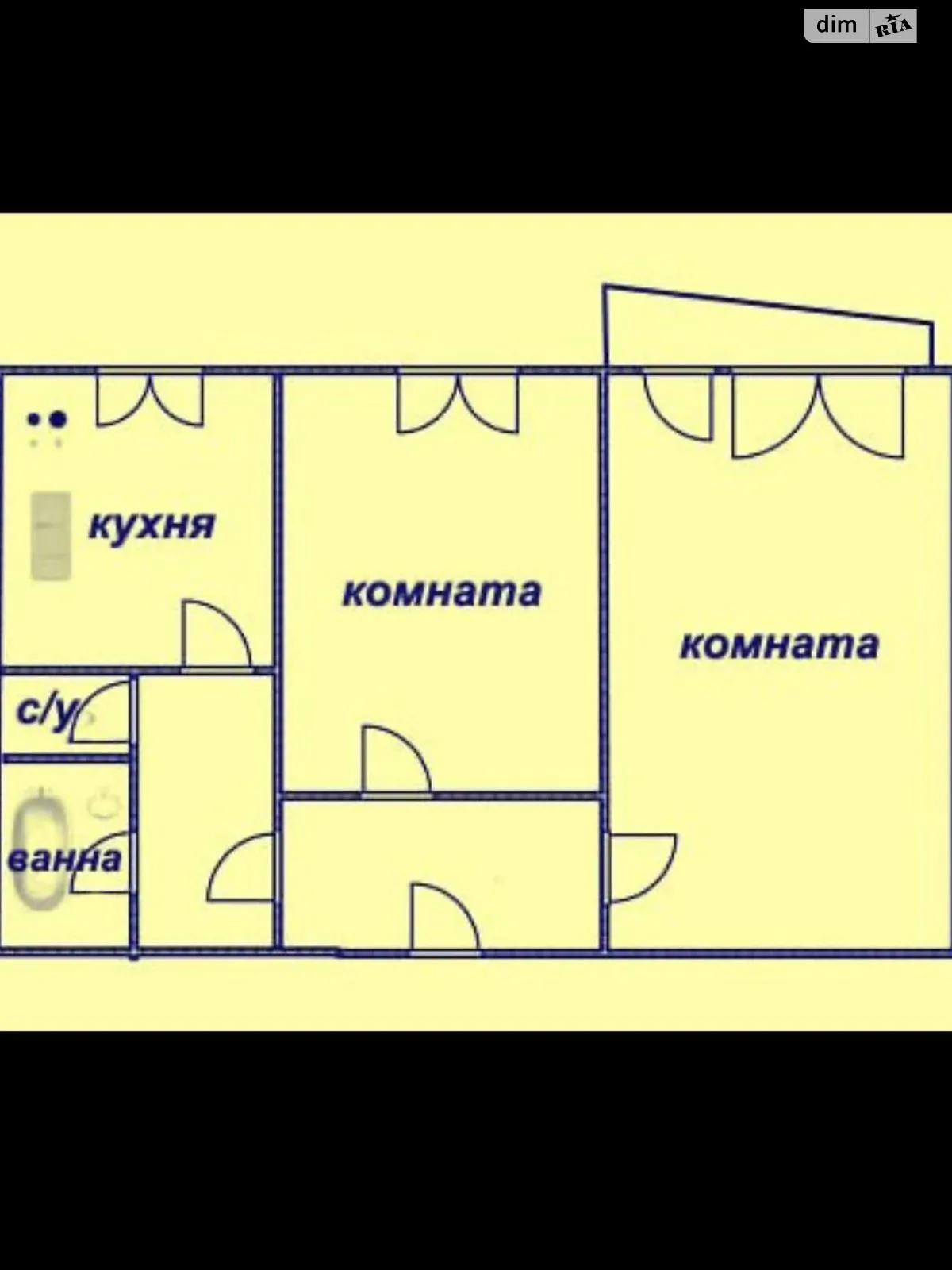 Продается 2-комнатная квартира 52 кв. м в Черкассах, ул. Сагайдачного Гетьмана, 175/1 - фото 1