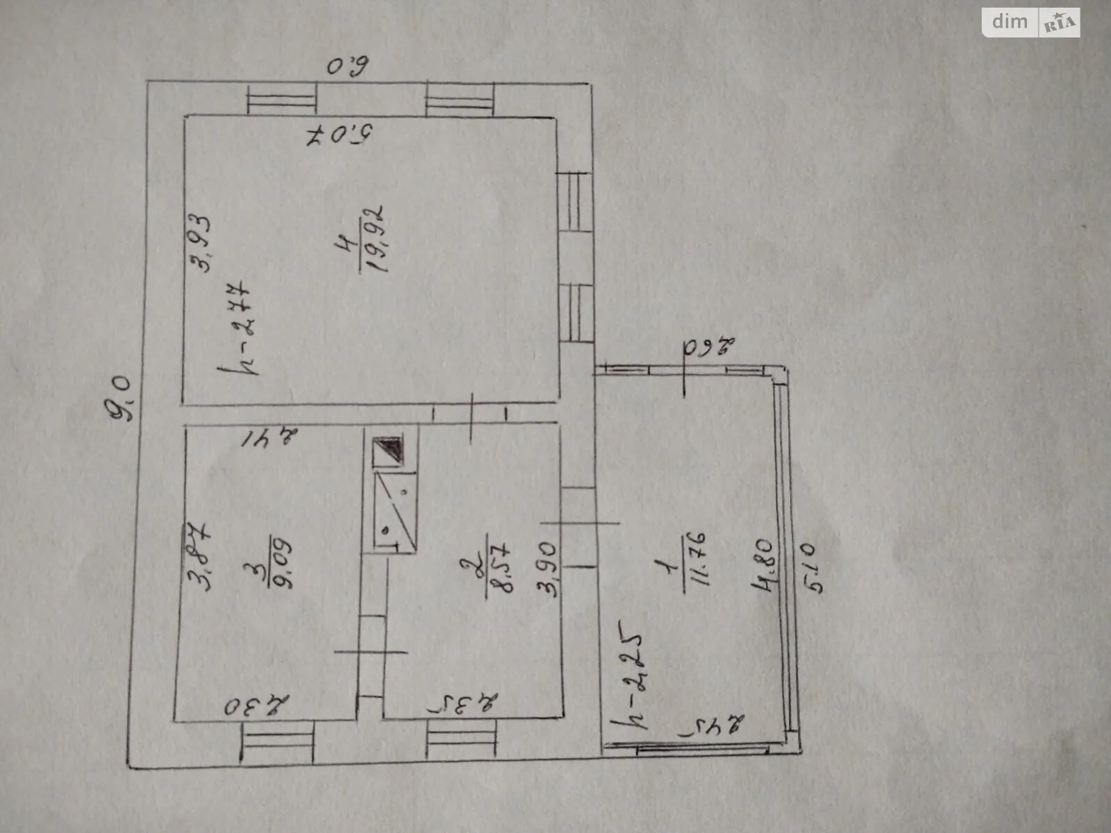 Продается одноэтажный дом 125 кв. м с балконом, цена: 7800 $ - фото 1