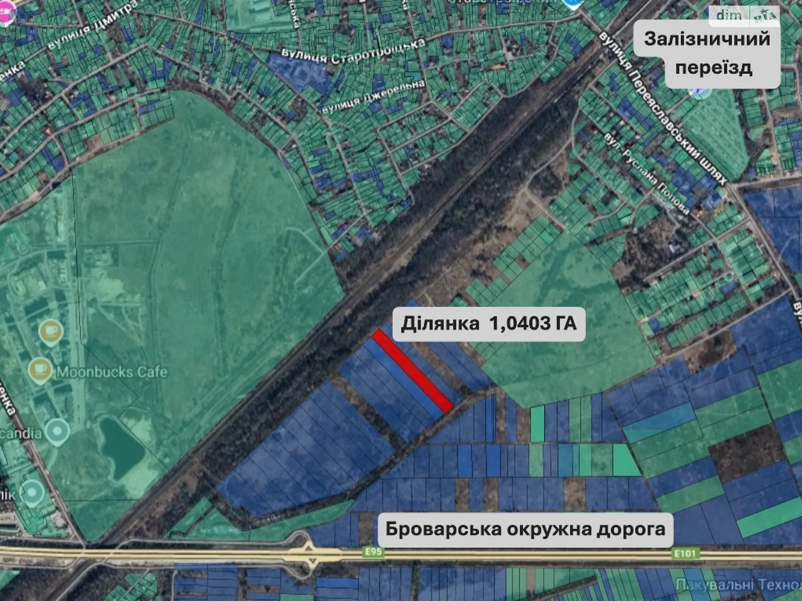 Продається земельна ділянка 104.03 соток у Київській області, цена: 35000 $ - фото 1