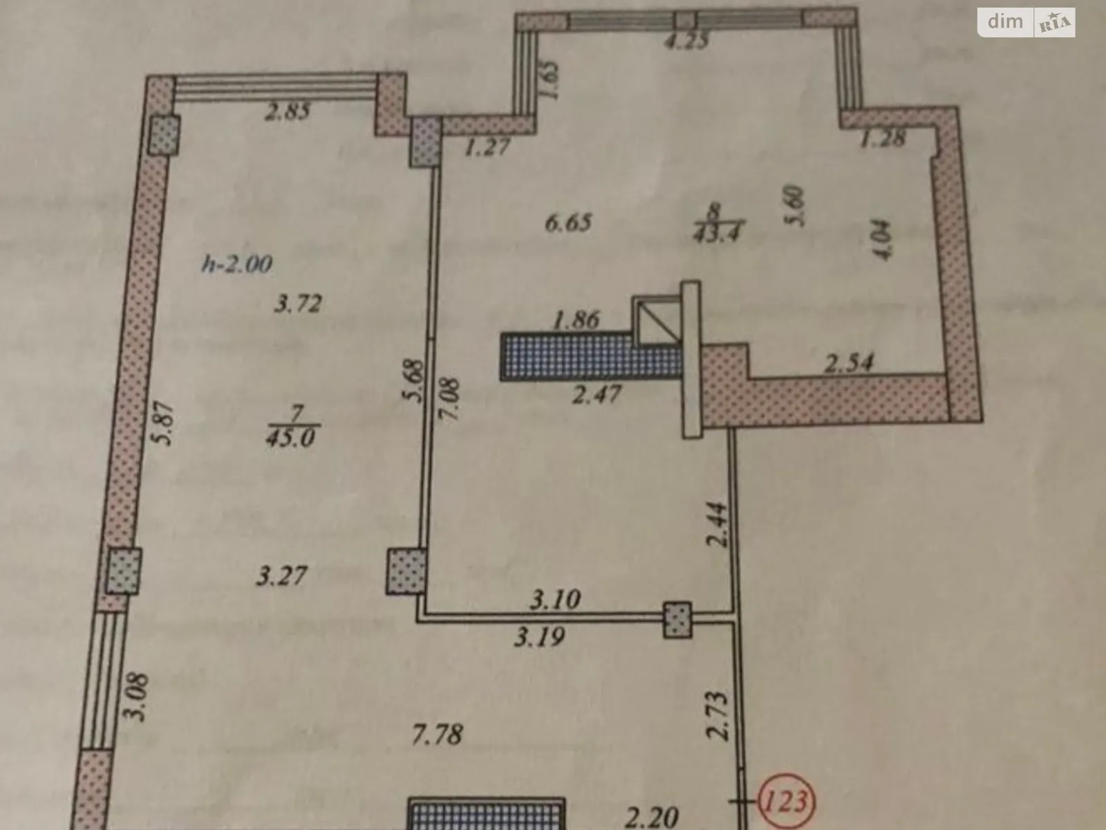 2-комнатная квартира 158.7 кв. м в Тернополе, пл. Героев Евромайдану, 9 - фото 1