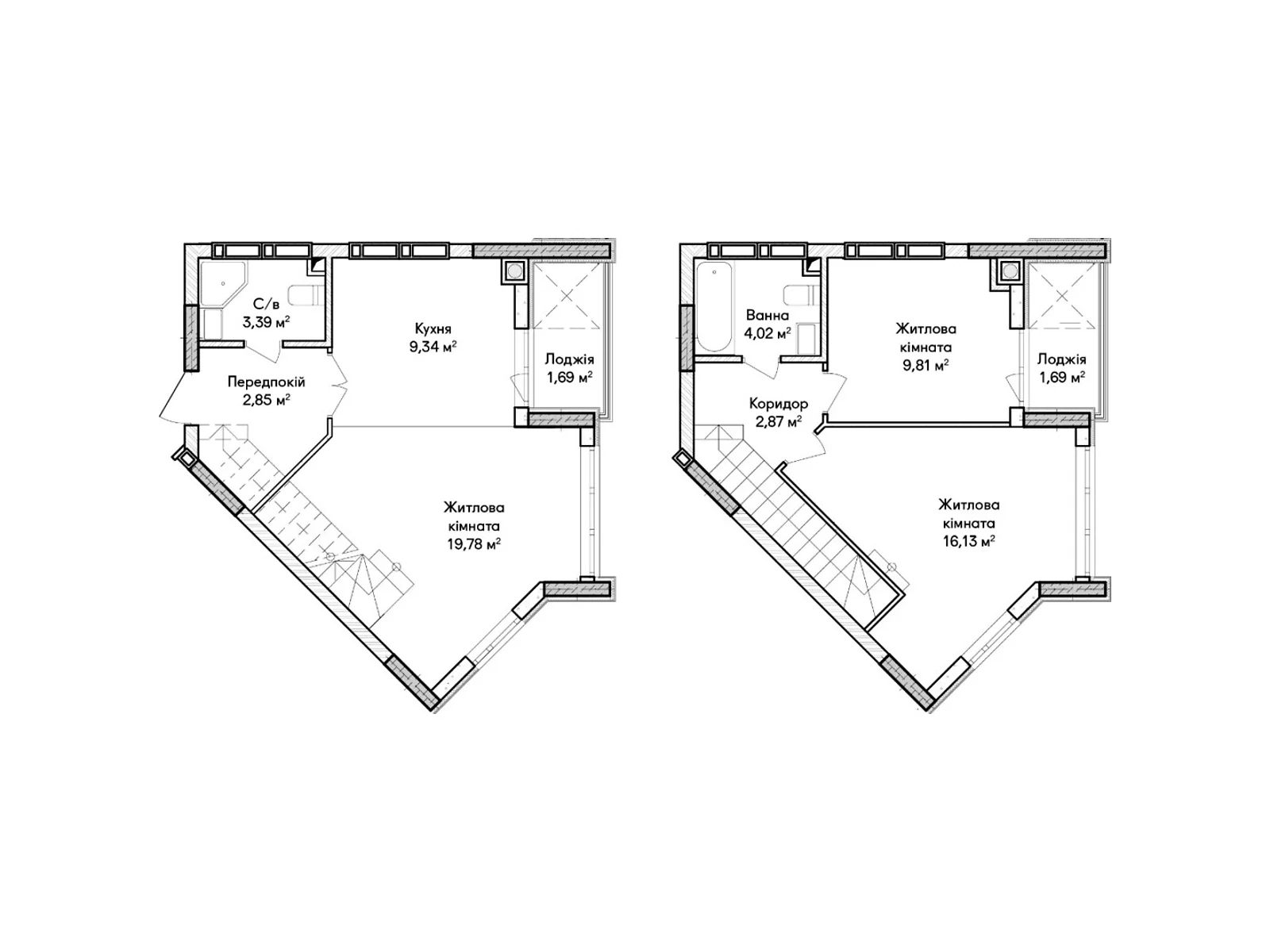 Продається 3-кімнатна квартира 74 кв. м у Ірпені, вул. Ольги Кобилянської(Достоєвського) - фото 1