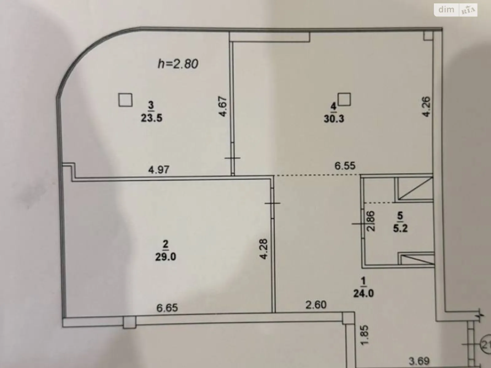 Продается 2-комнатная квартира 112 кв. м в Одессе, плато Аркадийское(Гагаринское), 5/2 - фото 1