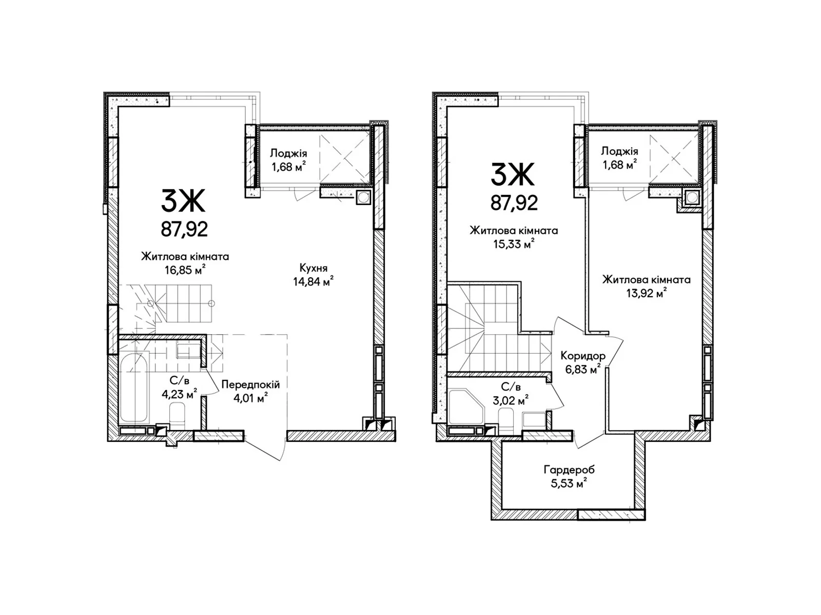 Продається 3-кімнатна квартира 88 кв. м у Ірпені, вул. Ольги Кобилянської(Достоєвського) - фото 1