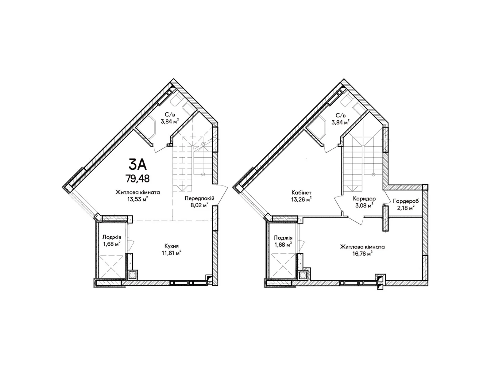 Продається 3-кімнатна квартира 79 кв. м у Ірпені, вул. Ольги Кобилянської(Достоєвського) - фото 1