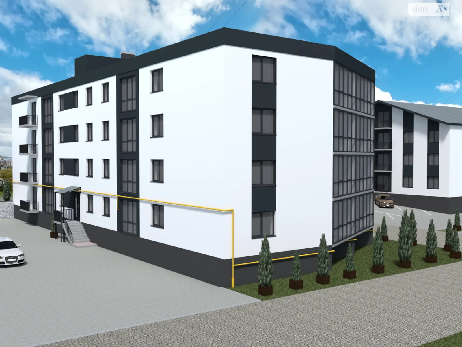 1-комнатная квартира 47.4 кв. м в Тернополе, ул. Карпенко - фото 1