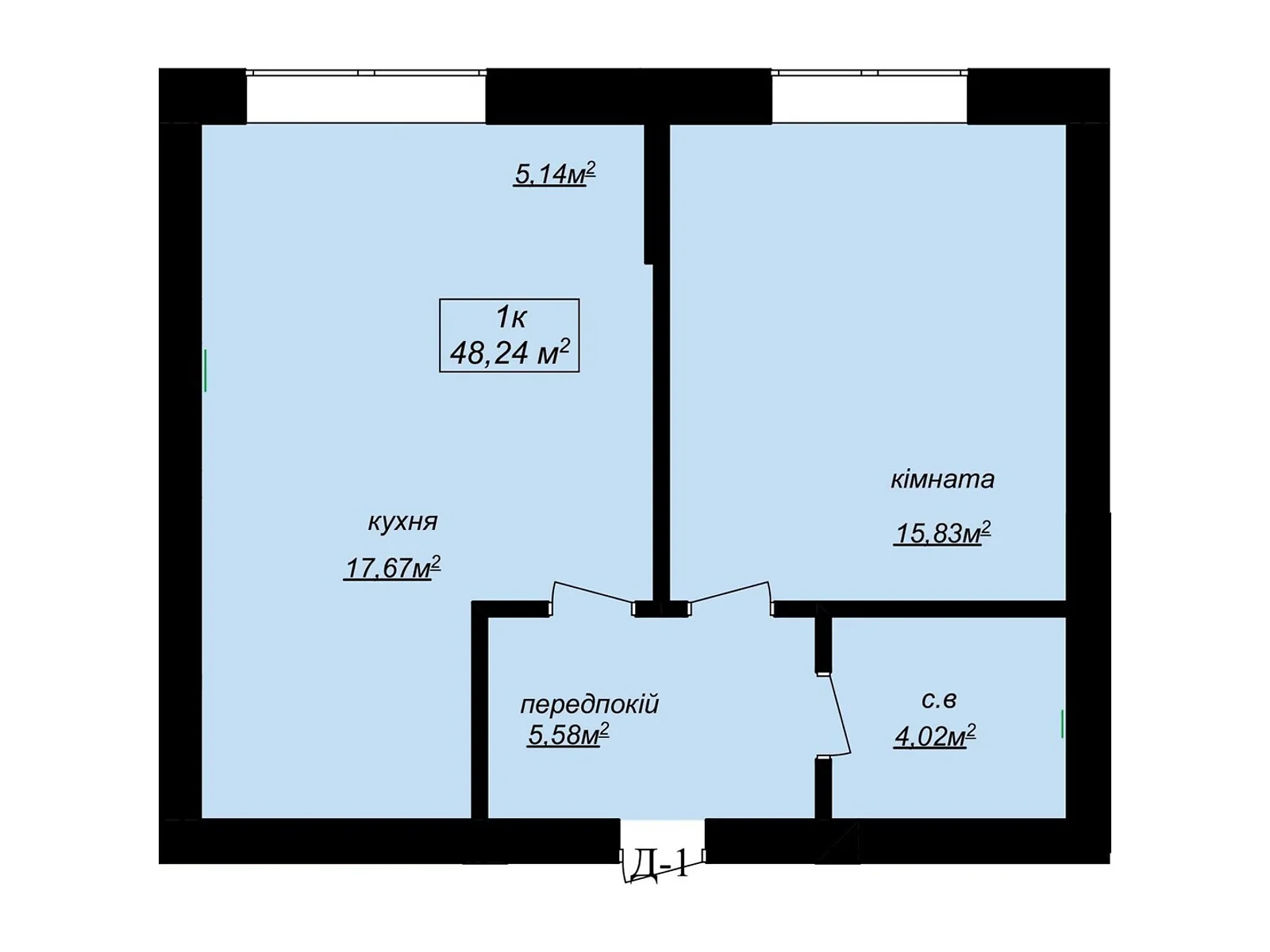 Продается 3-комнатная квартира 90 кв. м в Чагоре, цена: 99000 $ - фото 1
