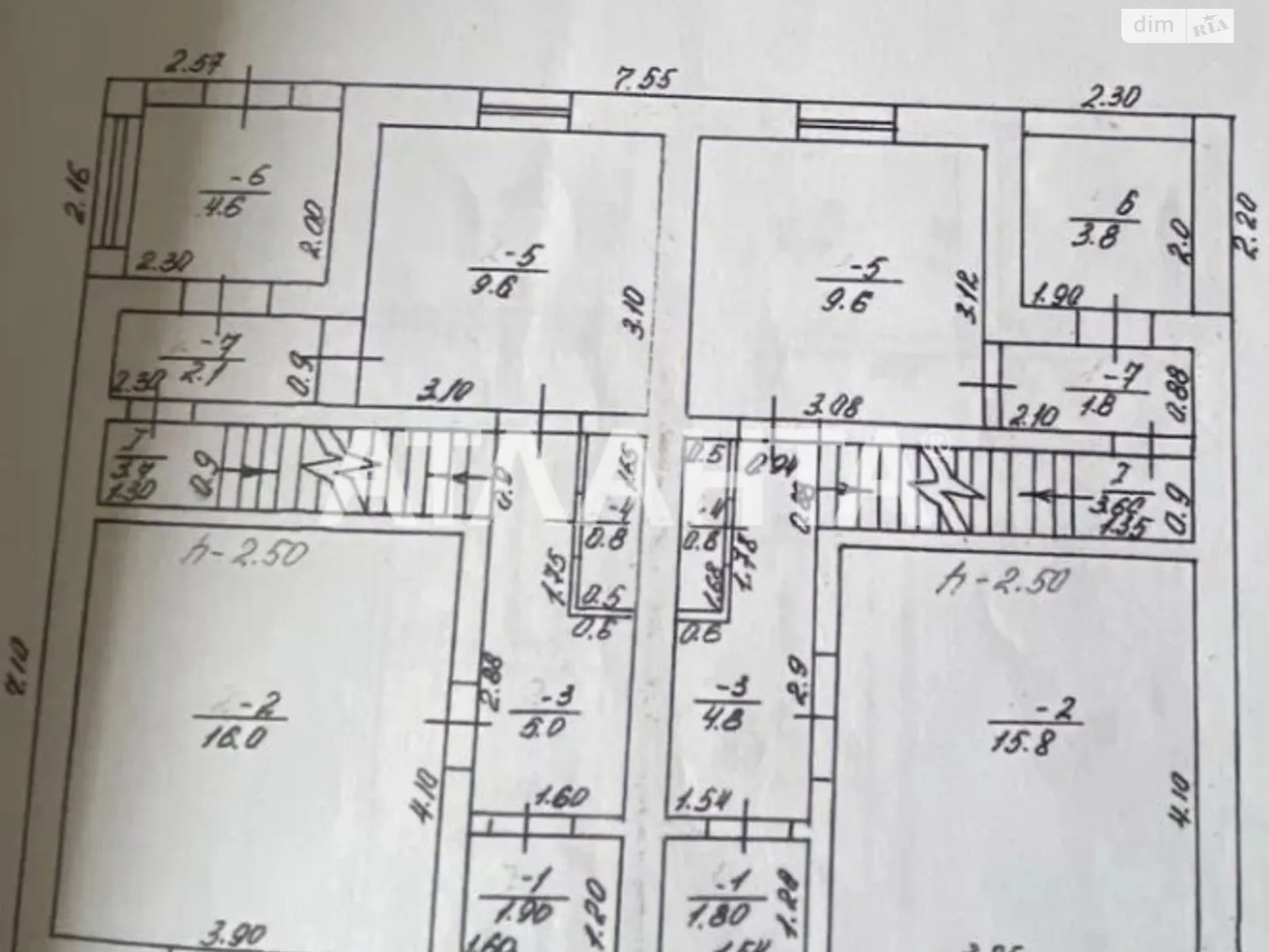 Продается дом на 2 этажа 230 кв. м с террасой, цена: 55000 $ - фото 1