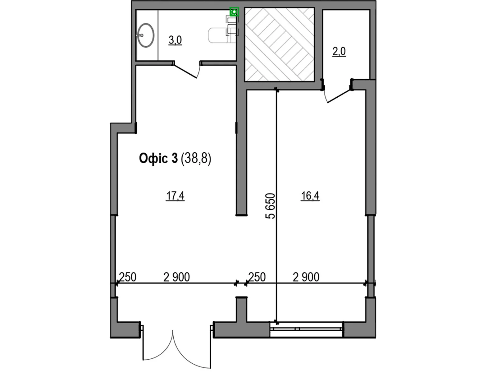 Кольцевая дор. Басовка ЖК Парксайд, цена: 38994 $ - фото 1