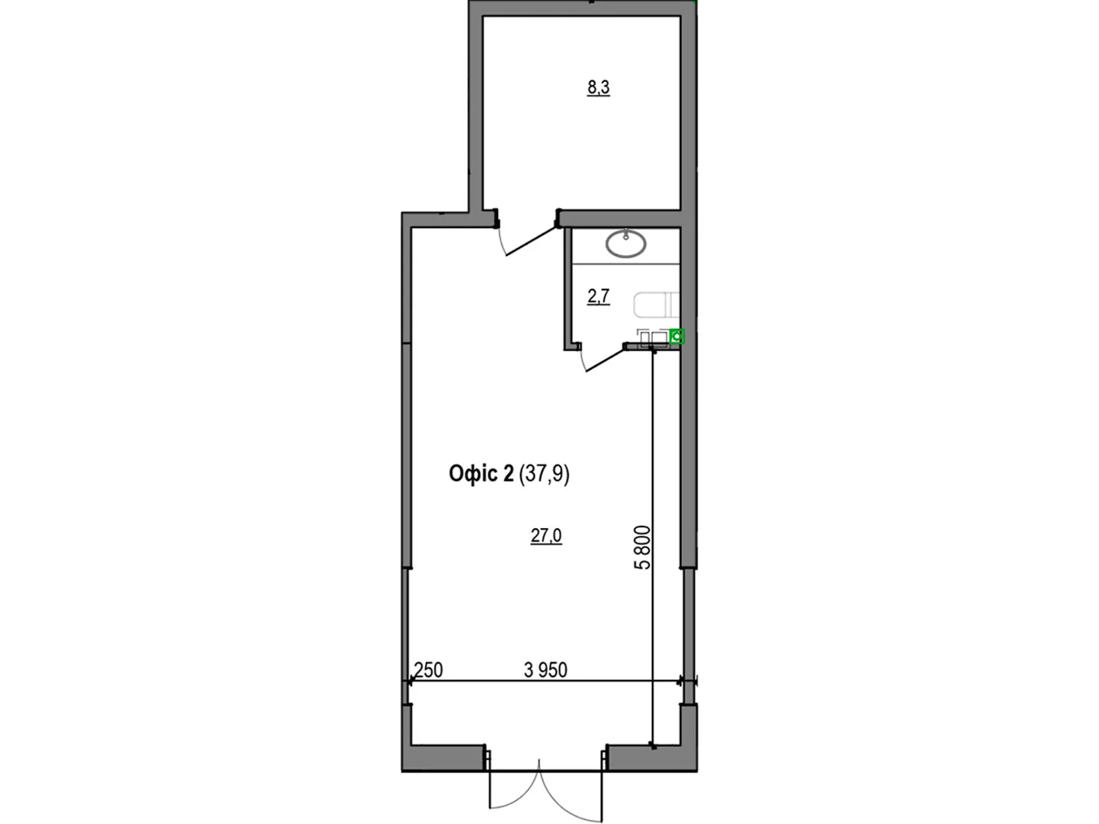 Кольцевая дор. Басовка ЖК Парксайд, цена: 38090 $ - фото 1