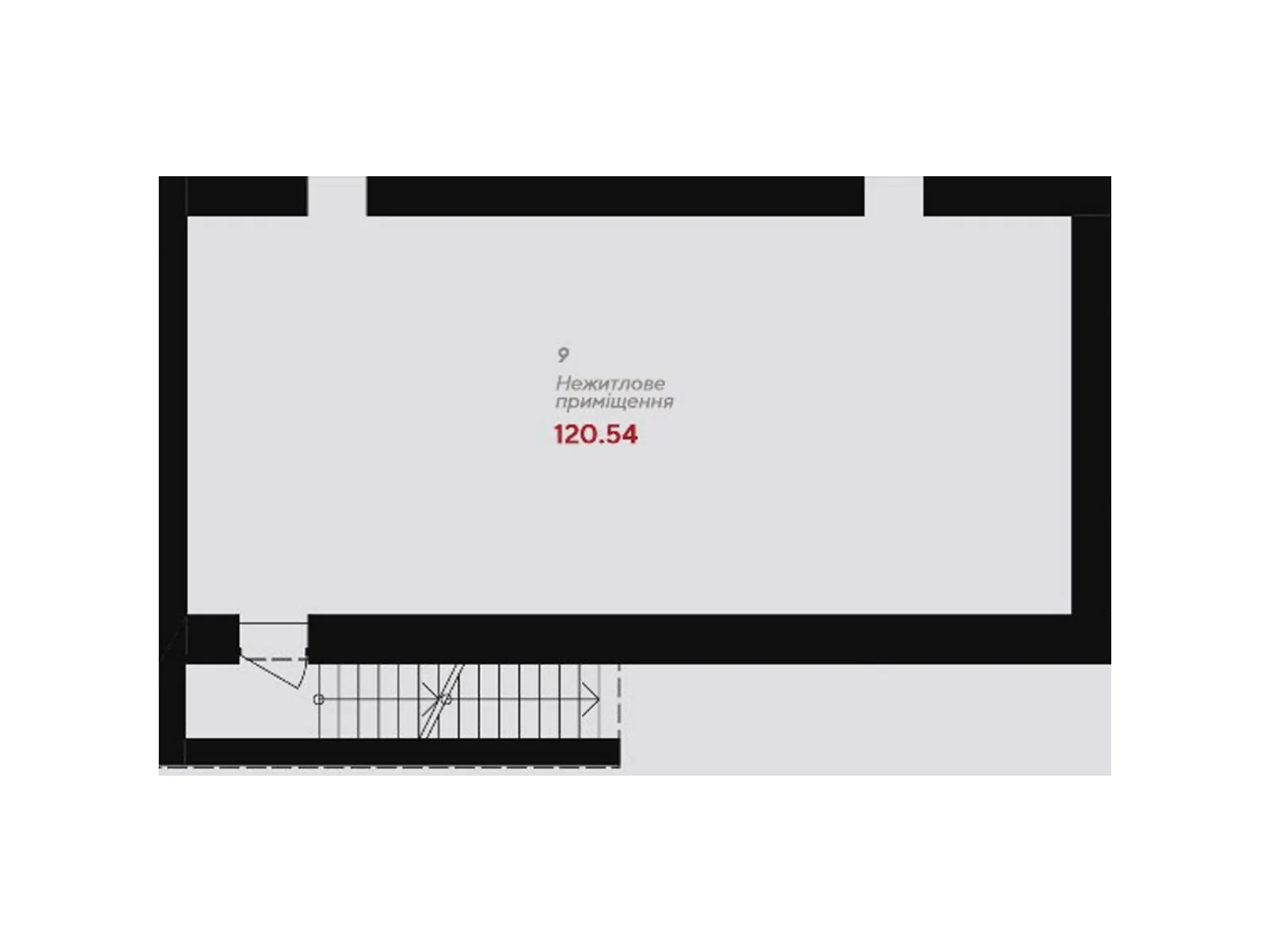 Продается объект сферы услуг 120.54 кв. м в 9-этажном здании, цена: 60170 $ - фото 1