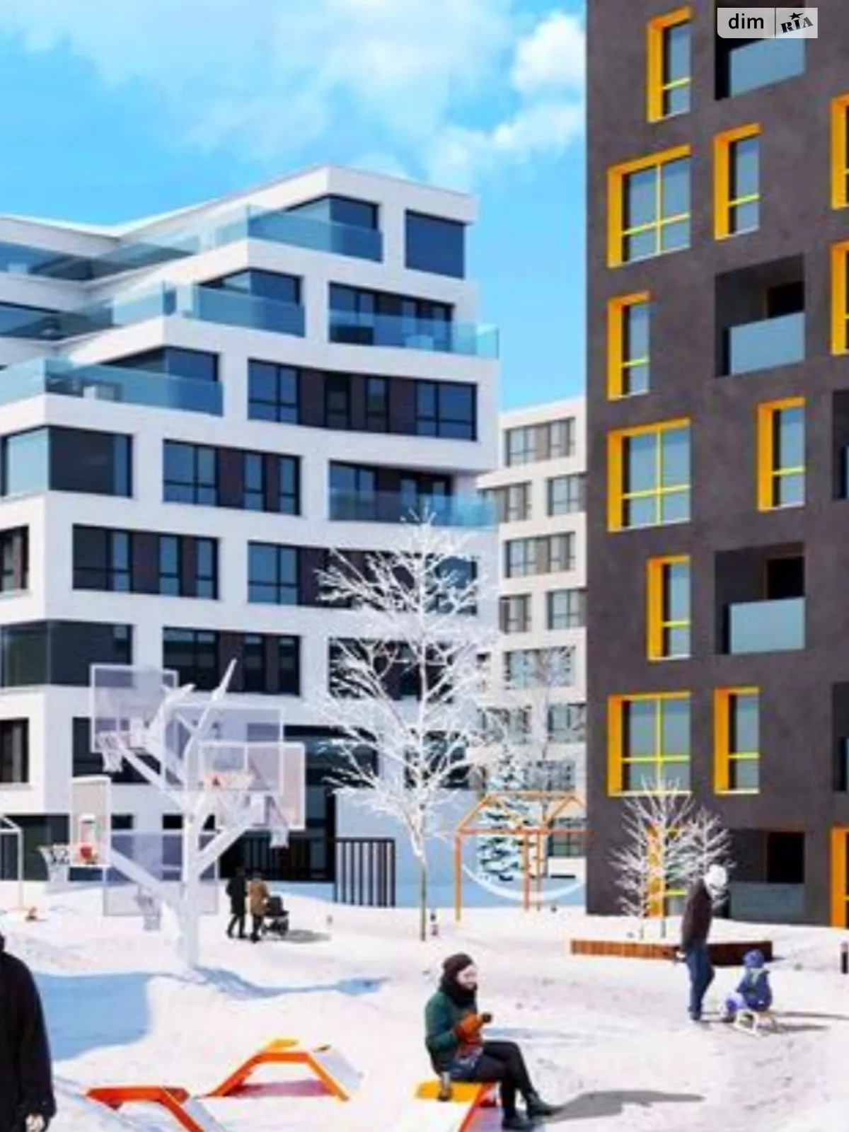 Продается 1-комнатная квартира 43 кв. м в Львове, ул. Хмельницкого Богдана - фото 1