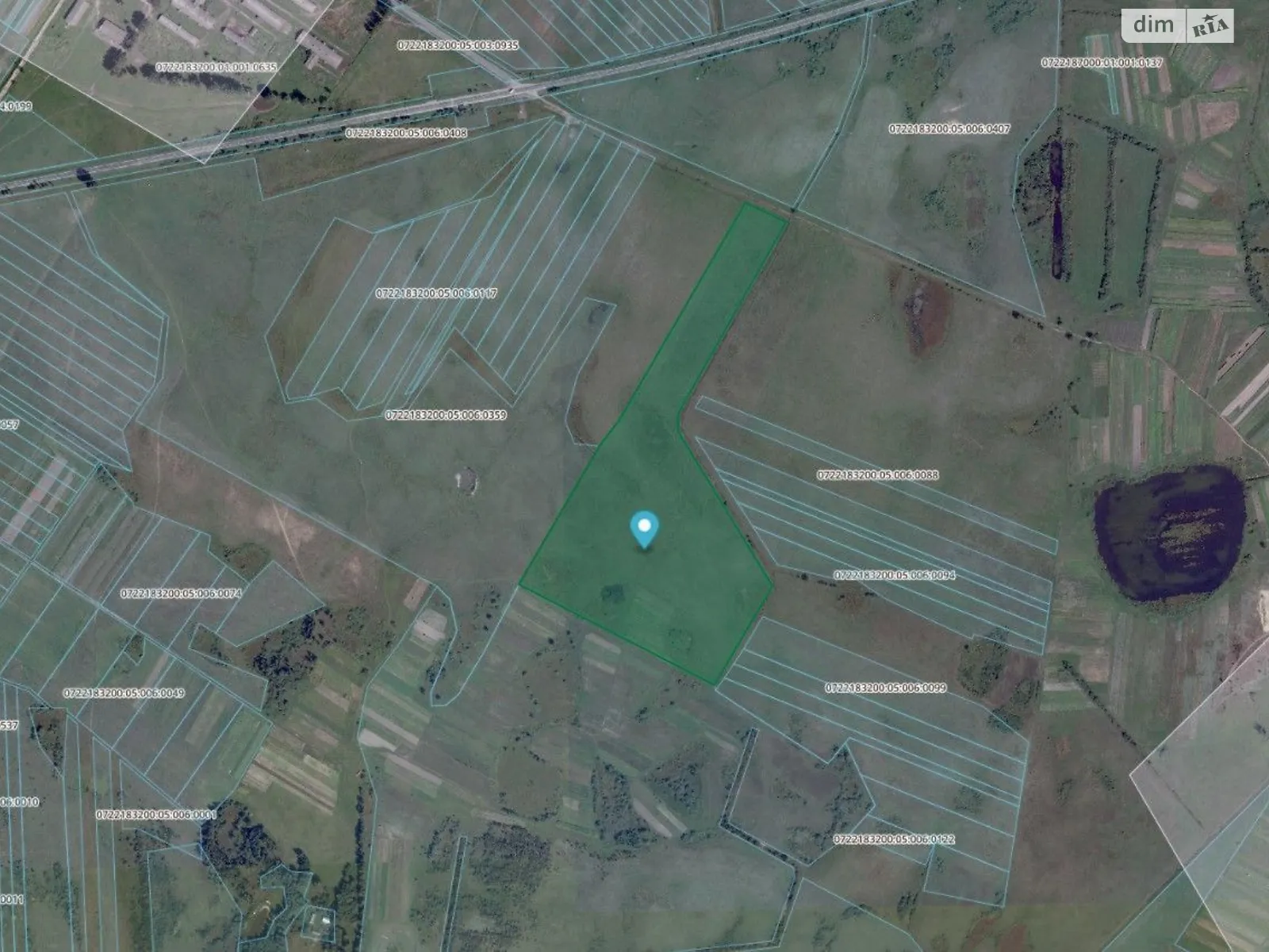 Здається в оренду земельна ділянка 12.5848 соток у Волинській області, цена: 23399 грн - фото 1